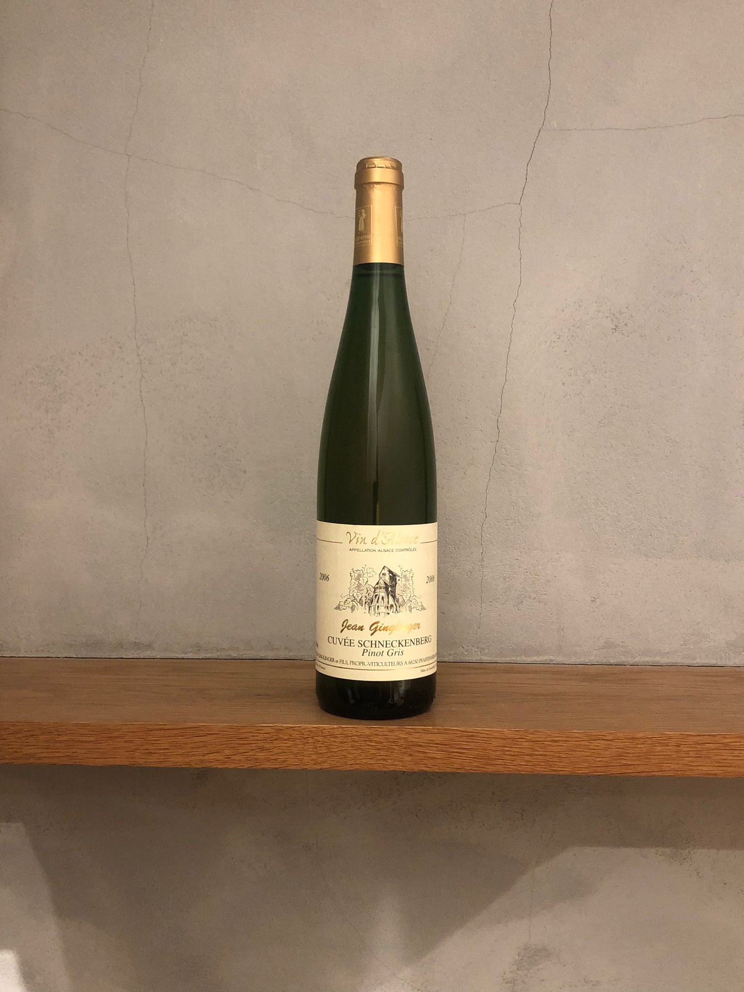 ピノグリ・シュネッケンベルグ 2006 / ドメーヌ・ガングランジェ