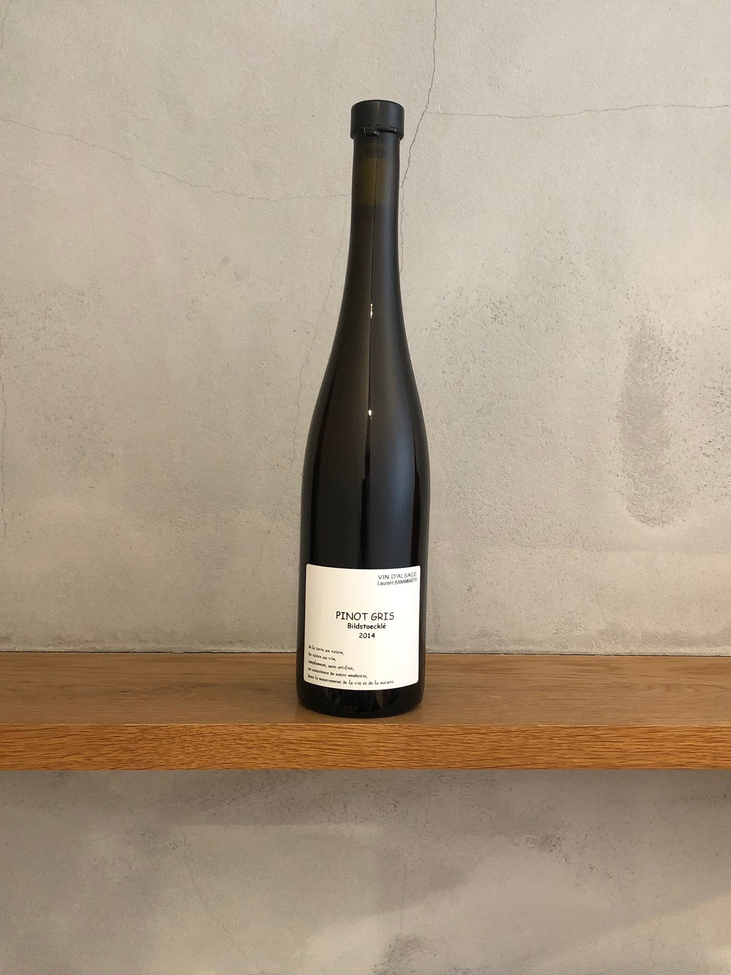 ピノ・グリ・ビルドストックレ 2014 / ローラン・バーンワルト