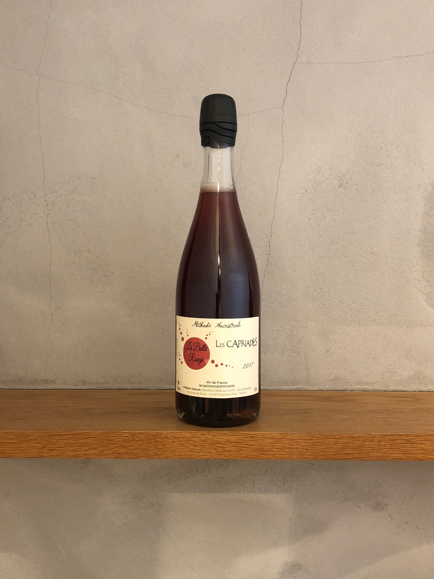 ラ・ビュル・ペティアン・ナチュレル・ルージュ 2017 / ドメーヌ・レ・カプリアード