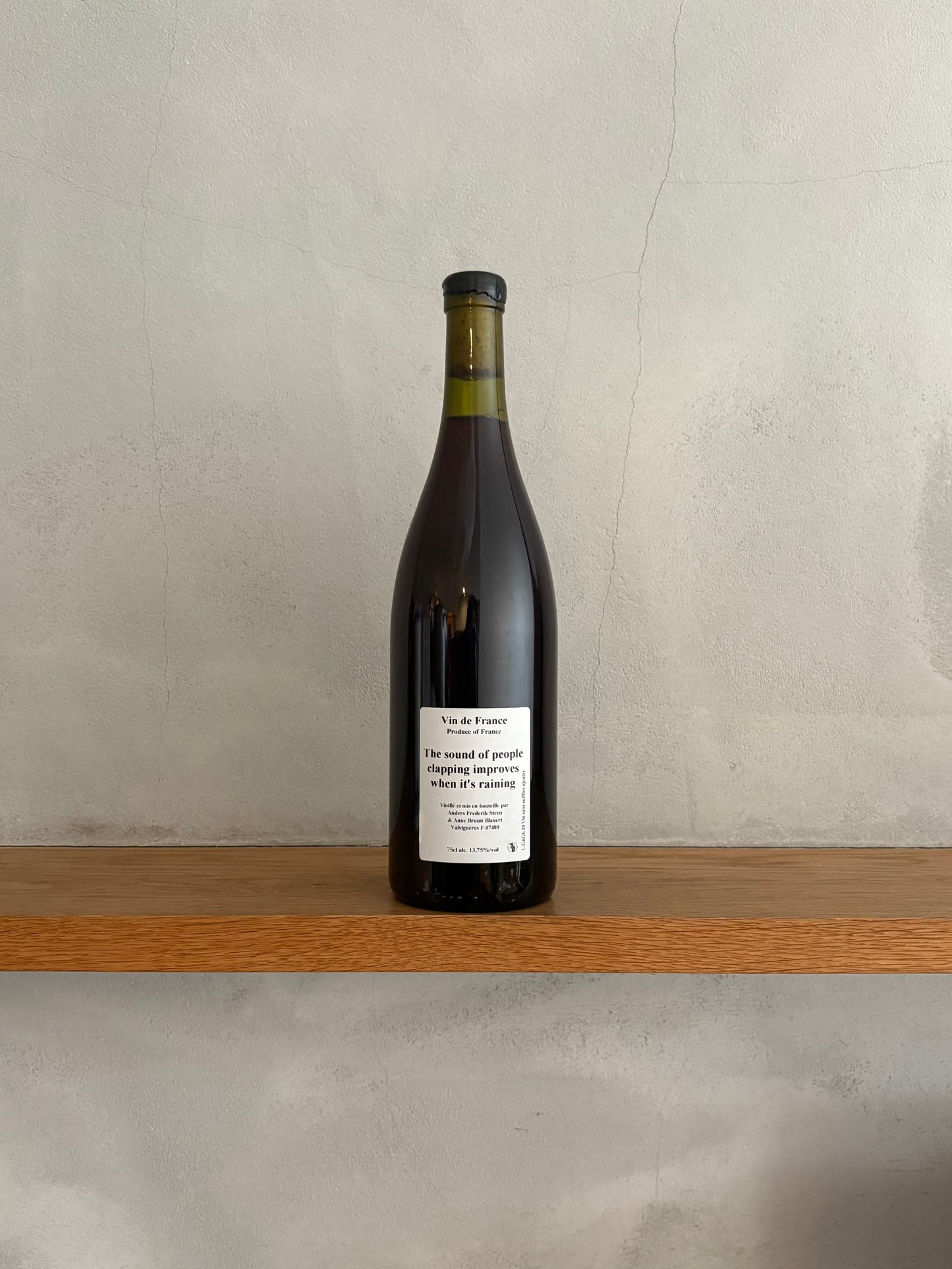 ザ・サウンド・オフ・ピープル・クラッピング・インプルーヴス・フェン・イッツ・レイニング 2020 / アンダース・フレデリック・スティーン