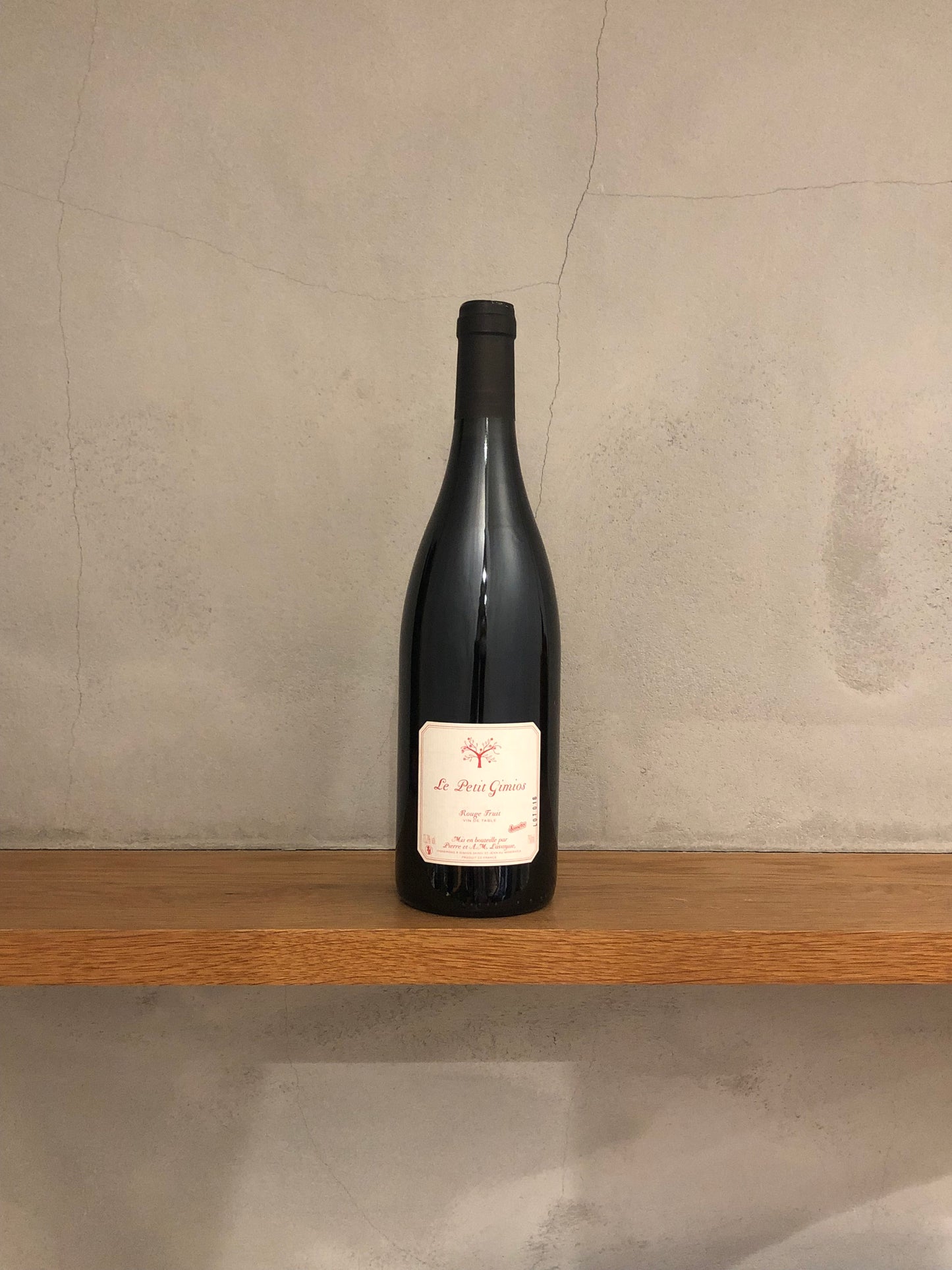 ルージュ・フリュイ 2016 / ル・プティ・ドメーヌ・ド・ジミオ