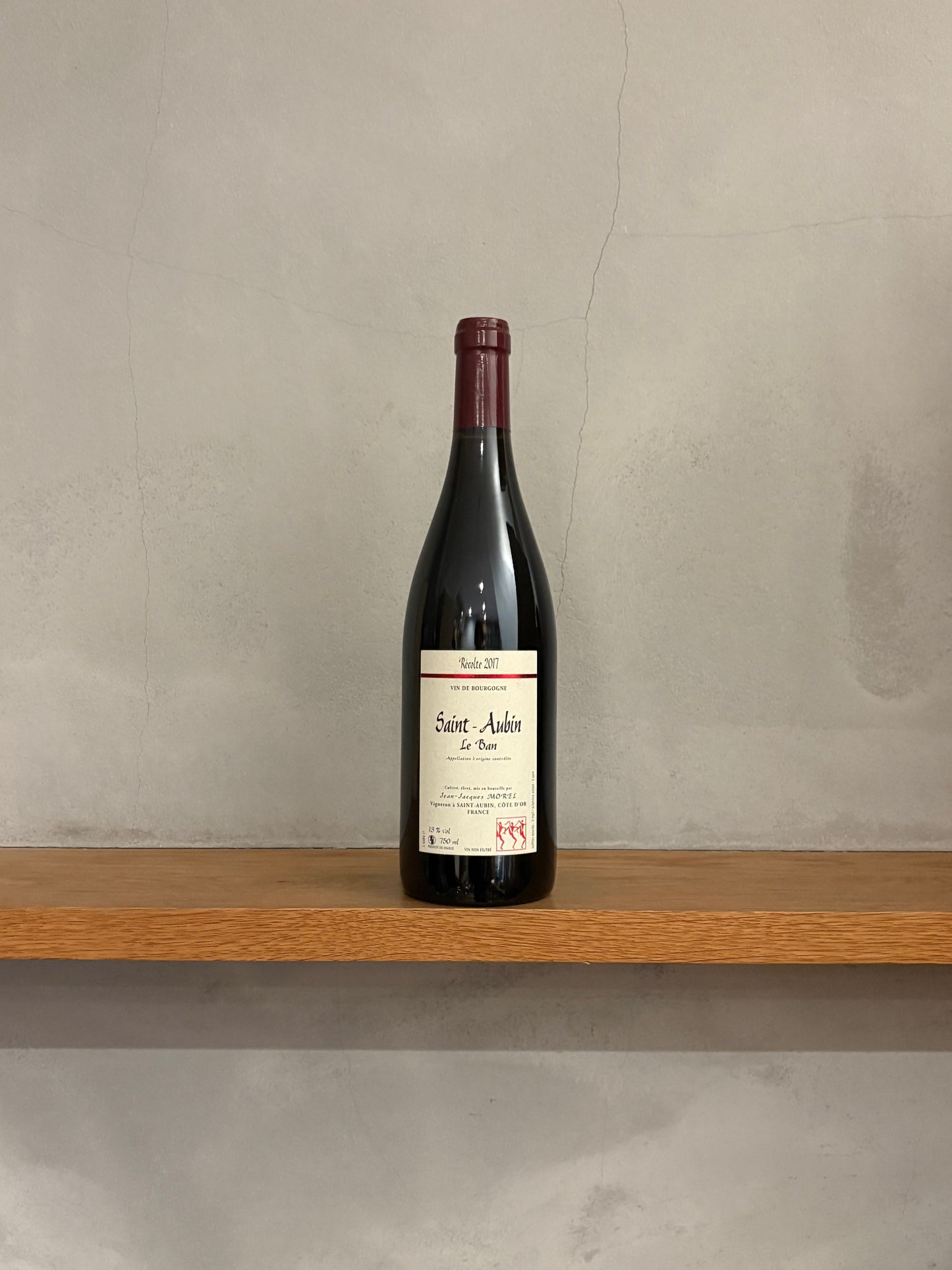 サントーバン・ルージュ・ル・バン2017 / ジャン・ジャック・モレル