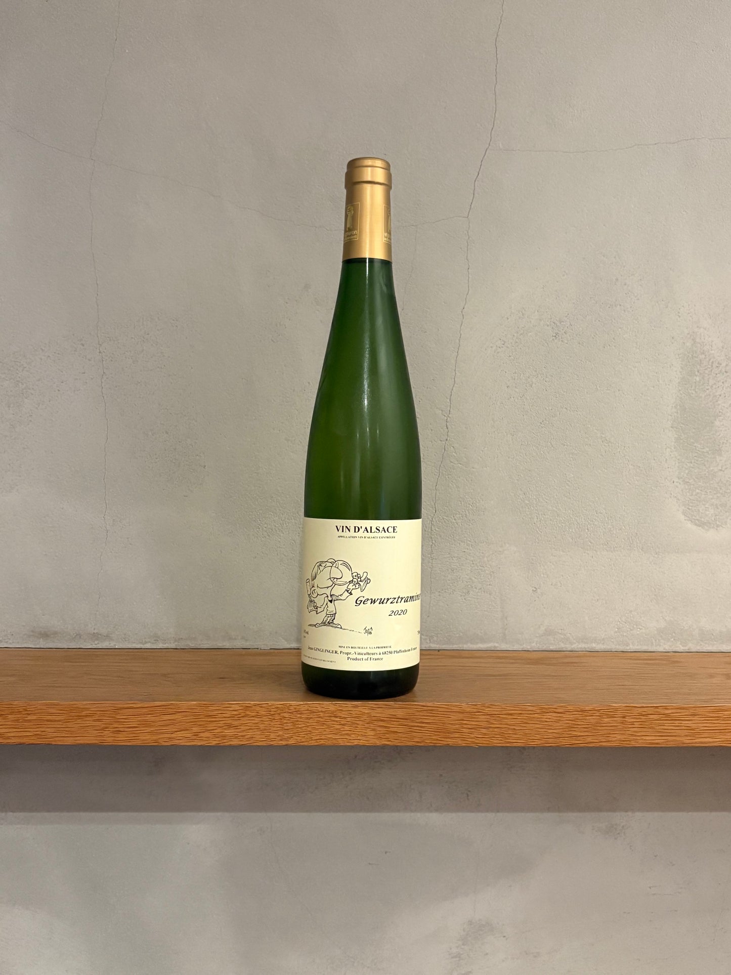 ゲヴュルツトラミネール 2020 / ドメーヌ・ガングランジェ