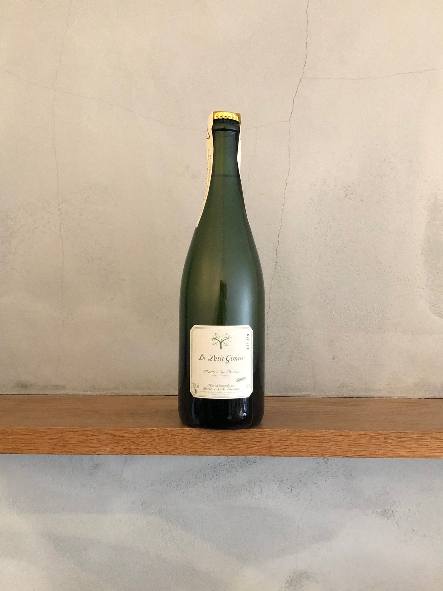 ミュスカ・モワルー・ペットナット 2019 / ル・プティ・ドメーヌ・ド・ジミオ
