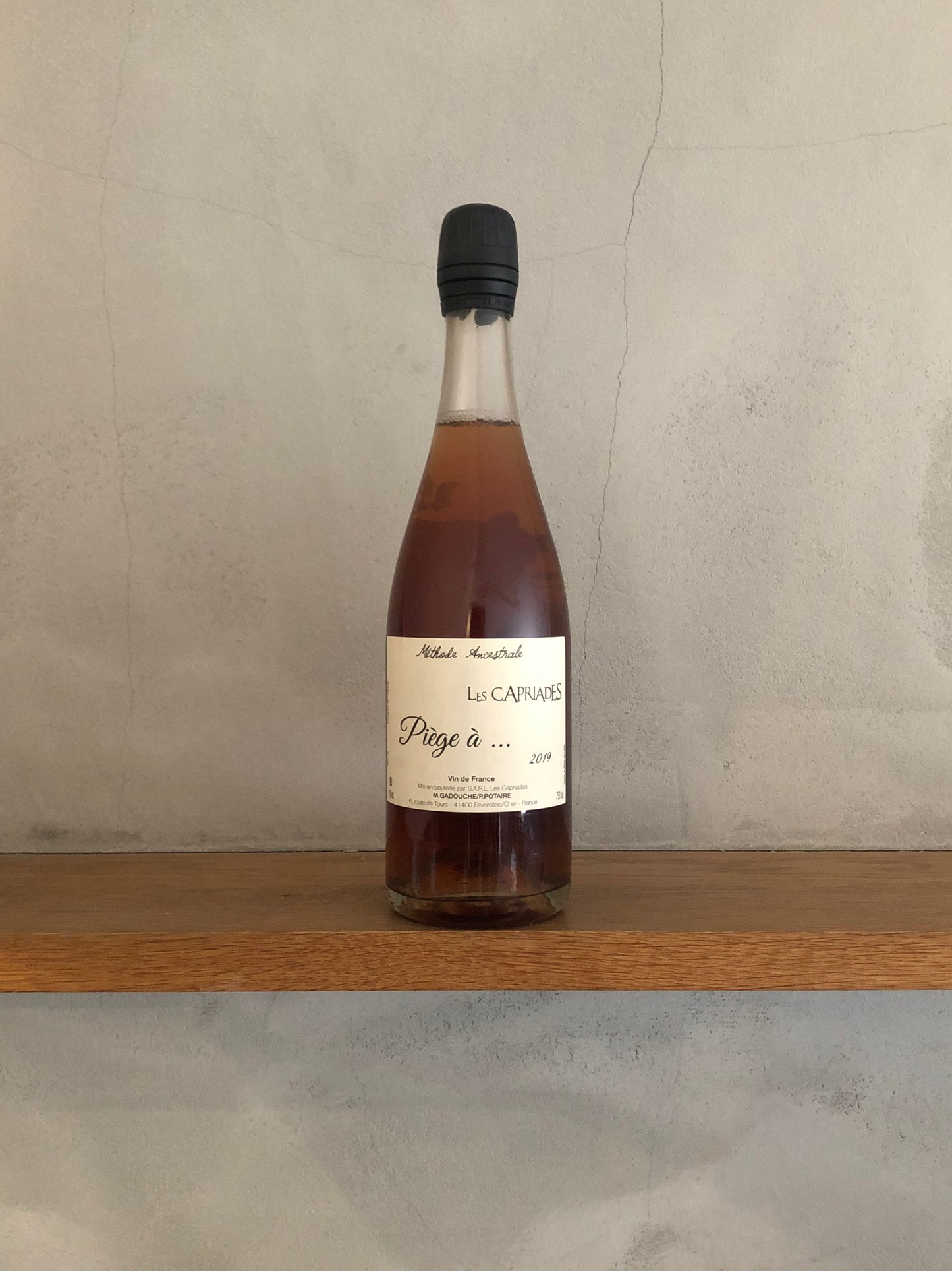 メトード・アンセストラル・ピエージュ・ア・ロゼ 2019 / ドメーヌ・レ・カプリアード