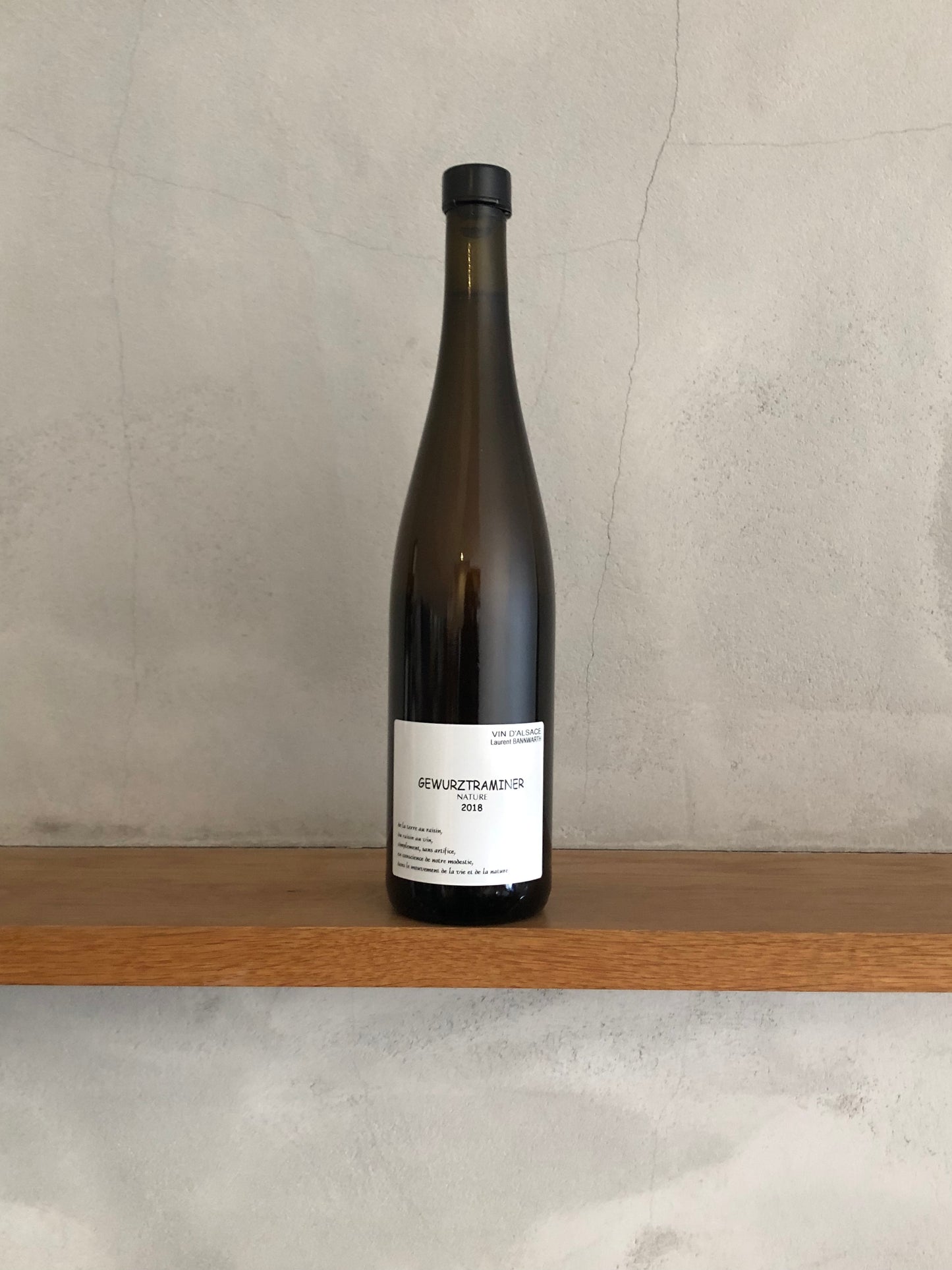 ゲヴェルツトラミネール 2018 / ローラン・バーンワルト