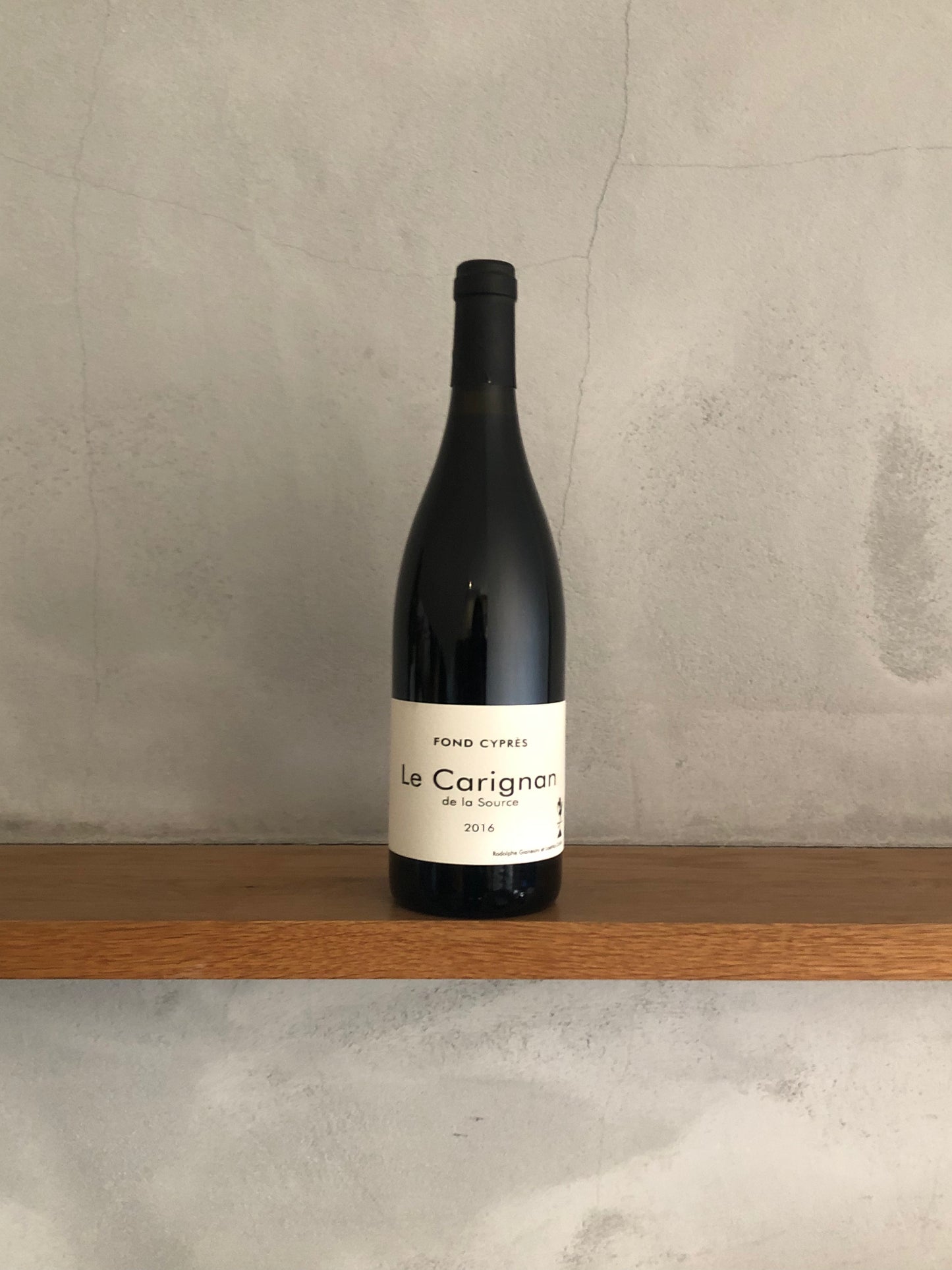 カリニャン ド・ラ・ソース 2016 / ドメーヌ・フォン・シプレ