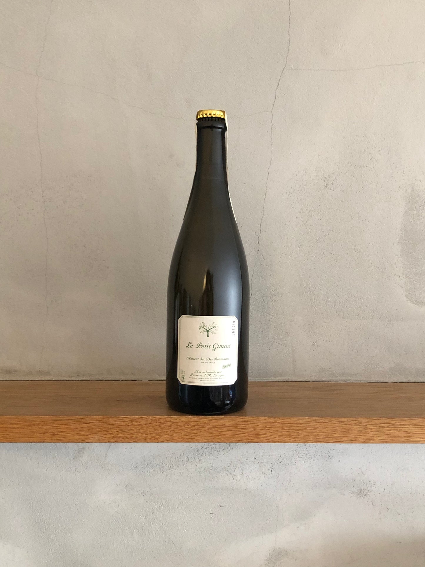 VdF ミュスカセック・ペット・ナット 2019 / ル・プティ・ドメーヌ・ド・ジミオ