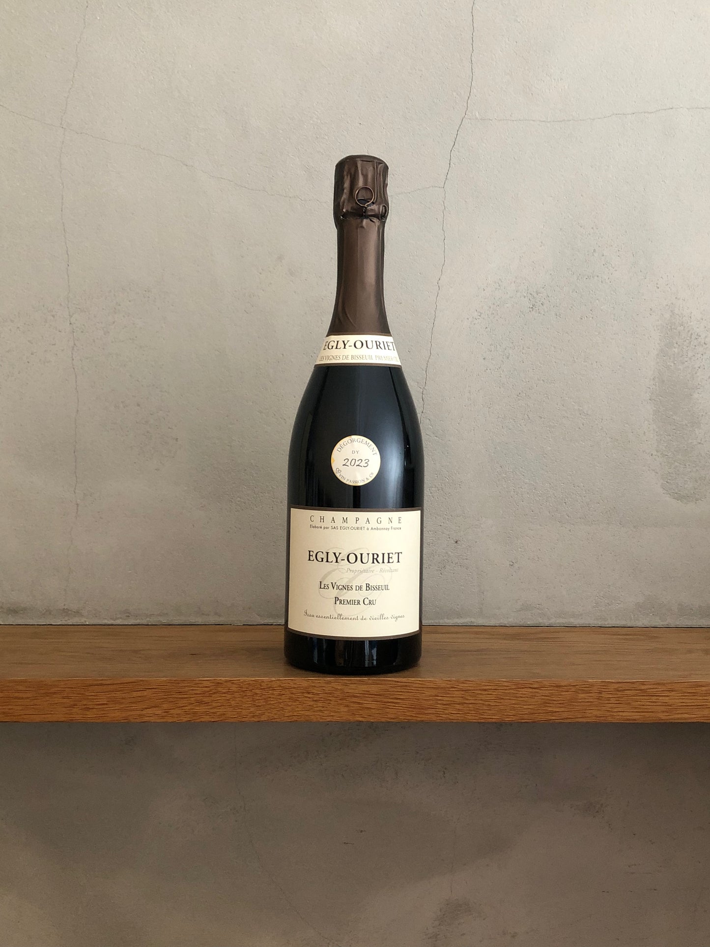 レ・ヴィーニュ・ド・ビスイユ 1er 2023 デゴルジュ / ドメーヌ・エグリ・ウーリエ