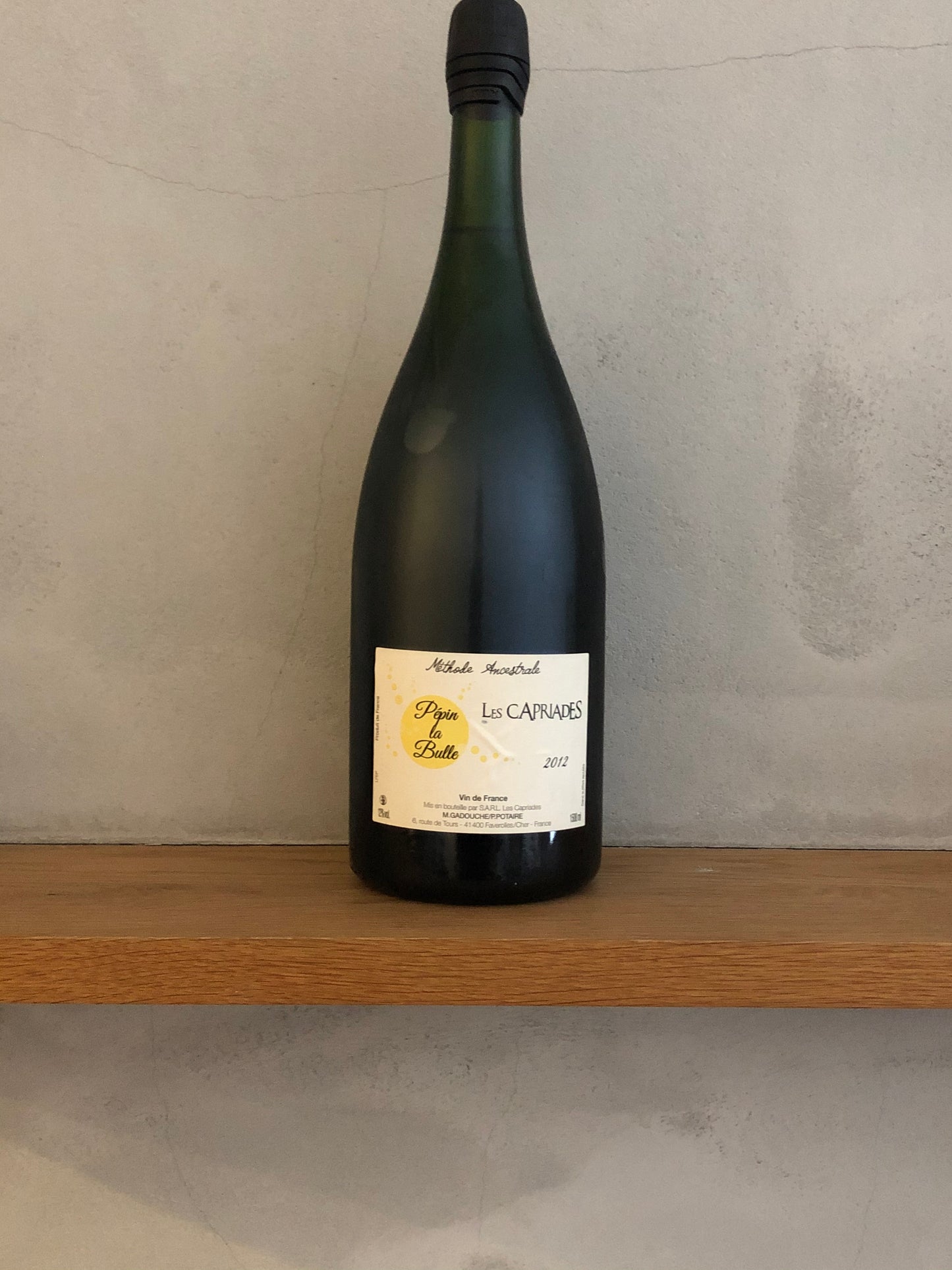 〇メトード・アンセストル・ペパン・ラ・ビュル・マグナム2012 / ドメーヌ・レ・カプリアード