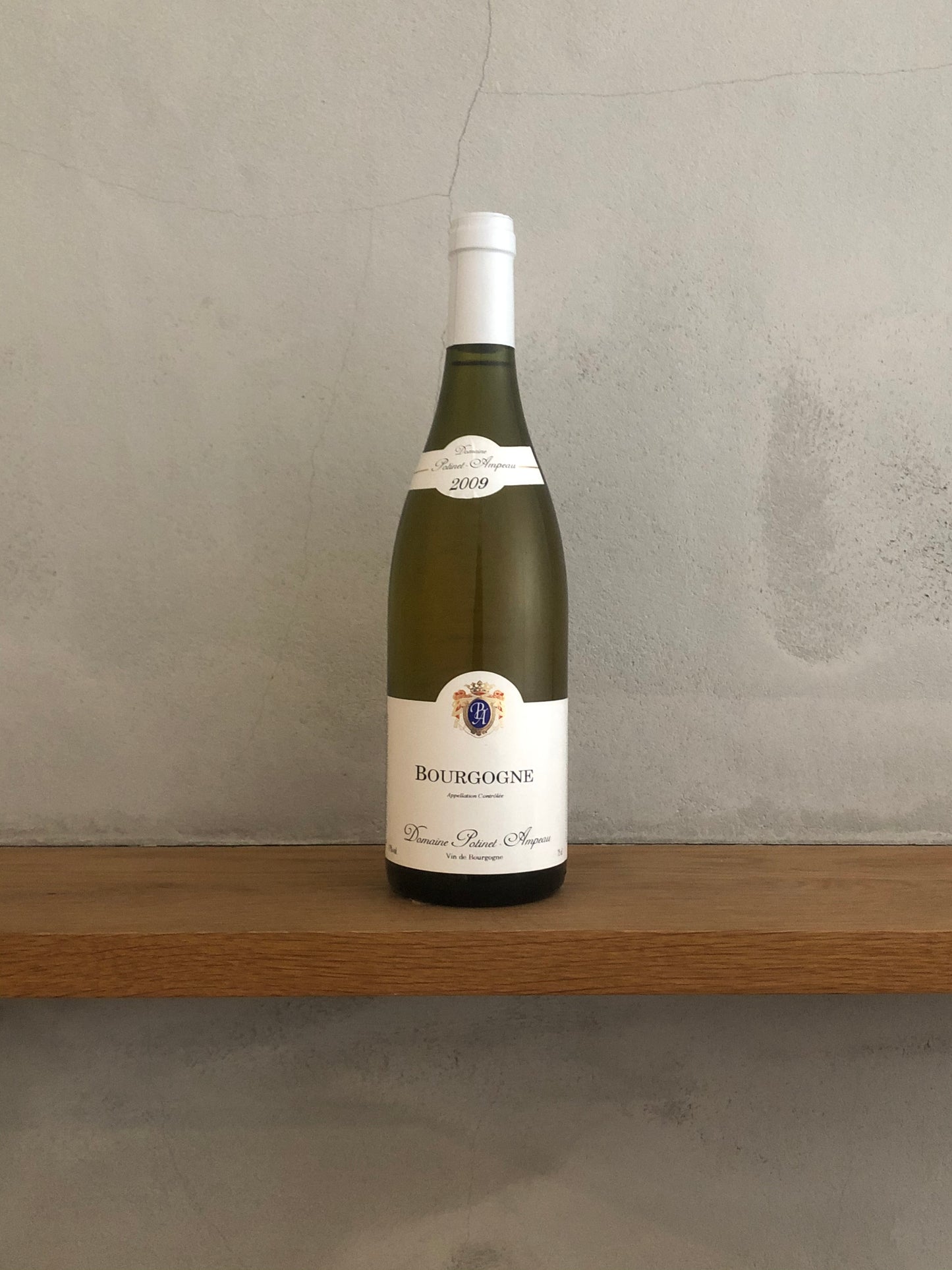 〇ブルゴーニュ ブラン2009 / ポチネ・アンポー