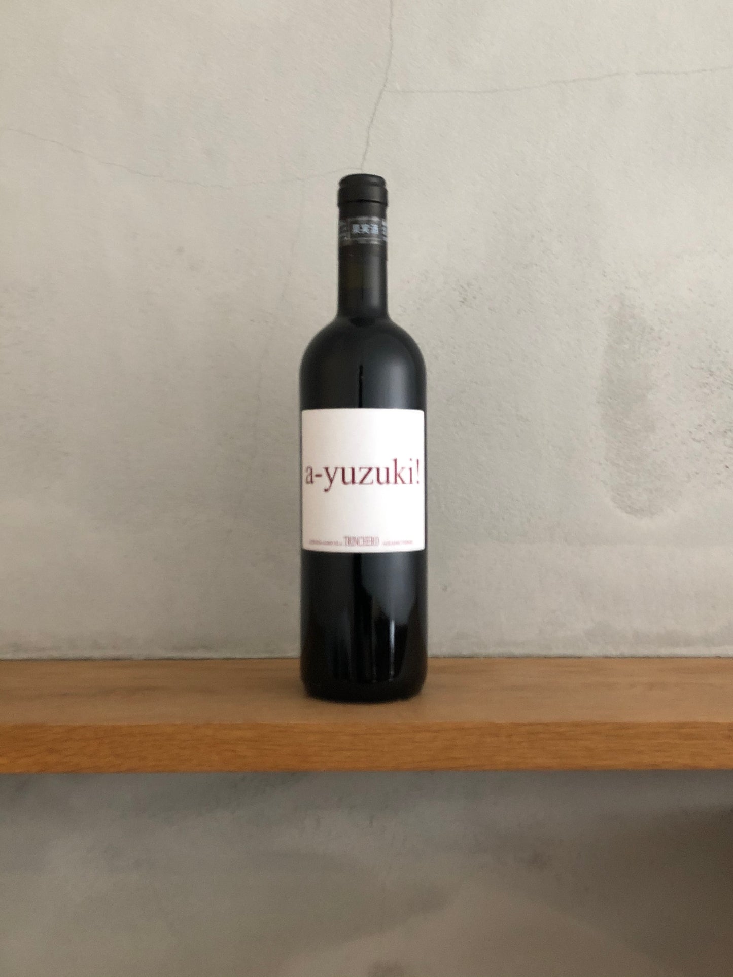 ア ユズキ ロッソ 2009 / トリンケーロ