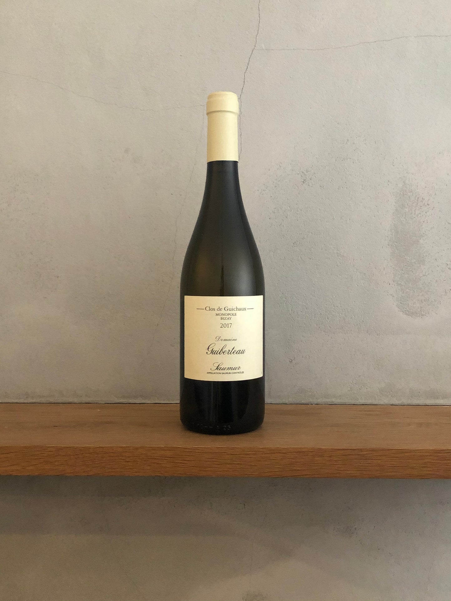○ソーミュール・ブラン クロ・ド・ギショー モノポール・ビゼイ 2017 / ドメーヌ・ギベルトー