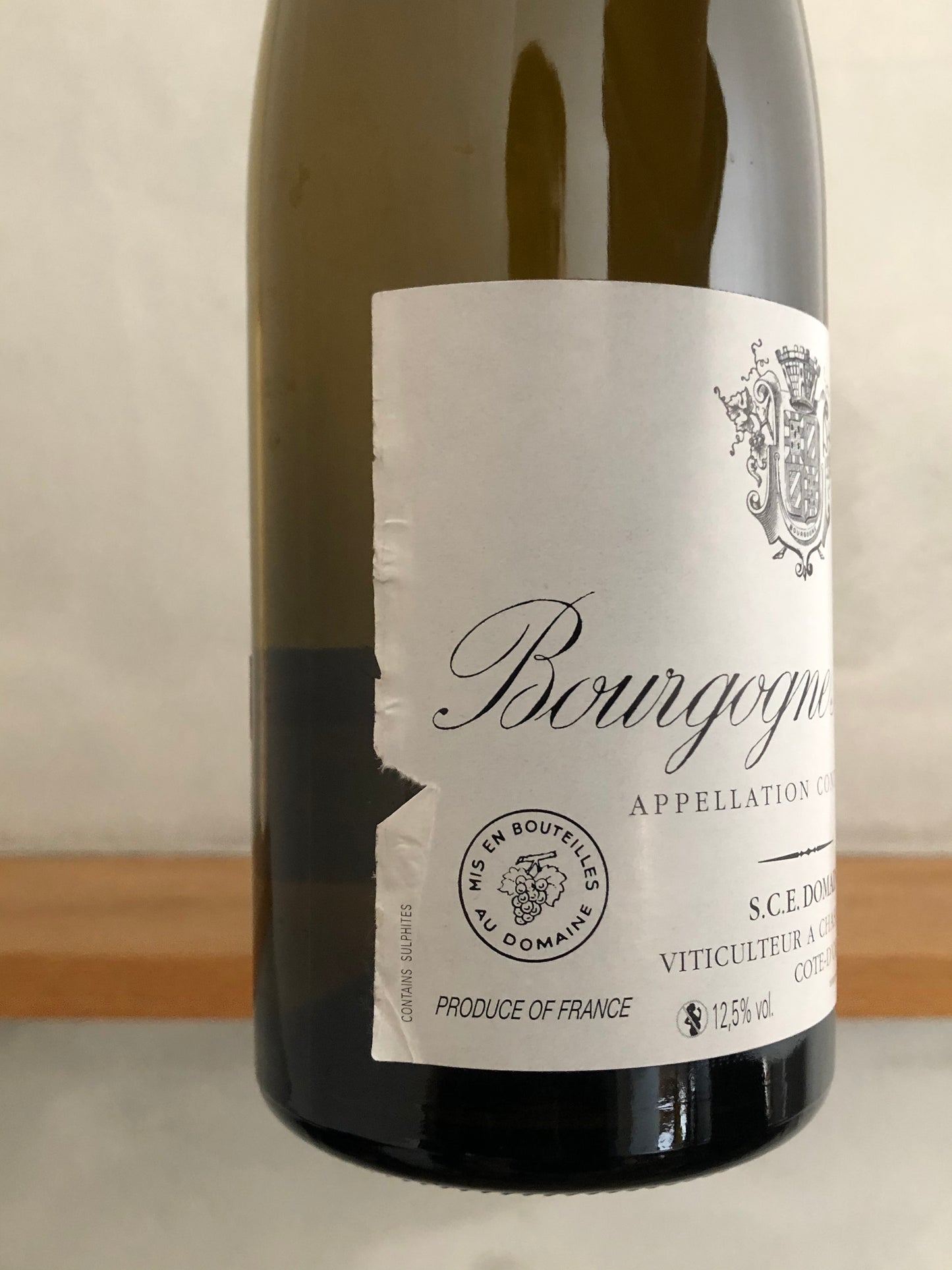 〇ブルゴーニュ・アリゴテ 2010 / ドメーヌ・ラモネ