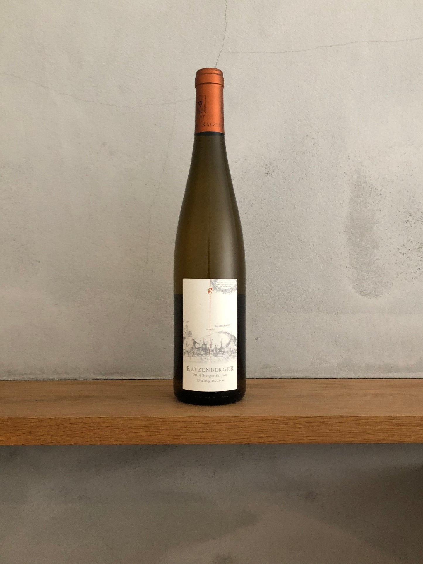 〇シュティーガー・ザンクト・ヨースト リースリング トロッケン 2014 / ラッツェンベルガー