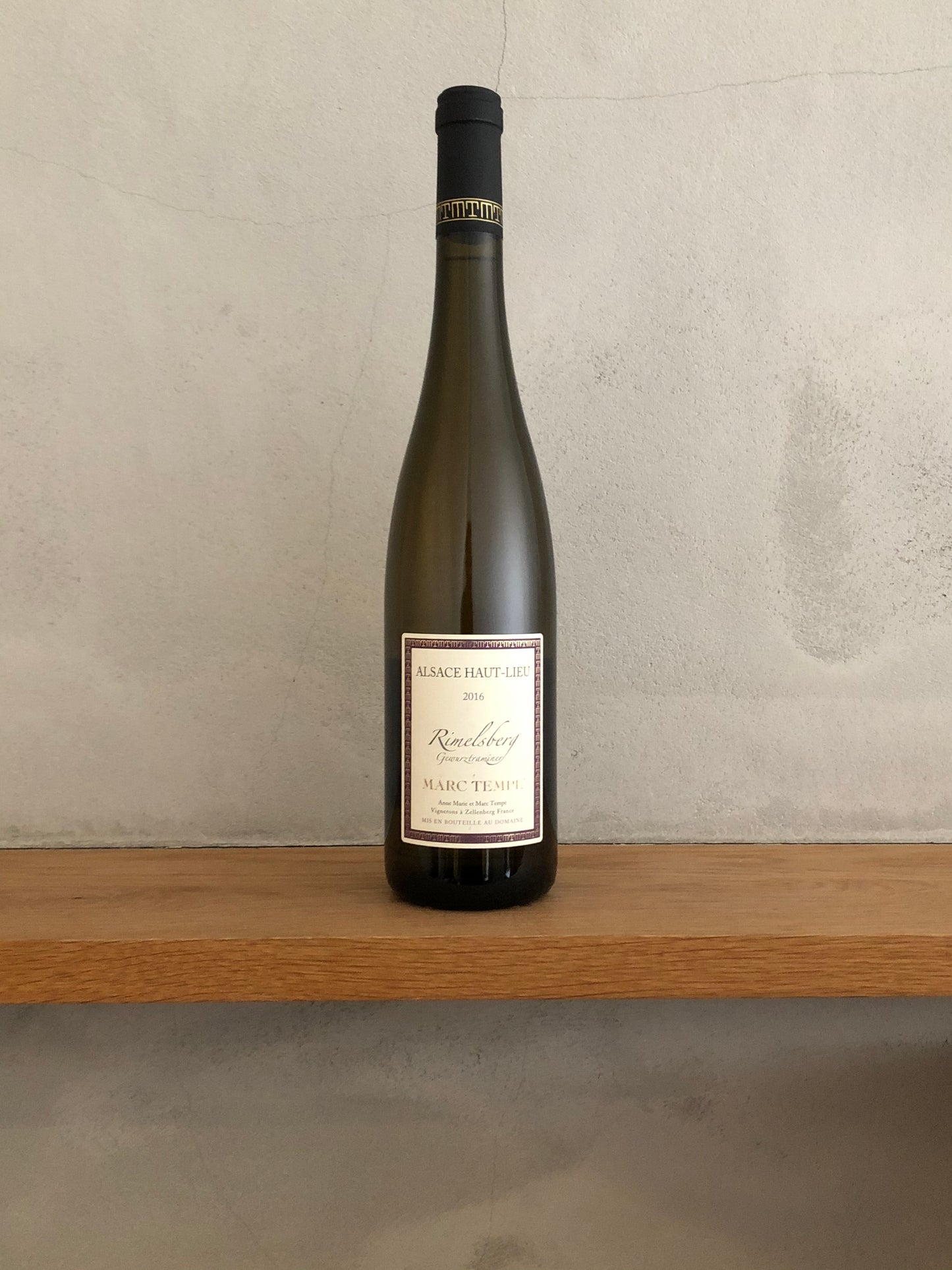 ゲヴェルツトラミネール ライムスベルグ 2016 / マルク・テンペ
