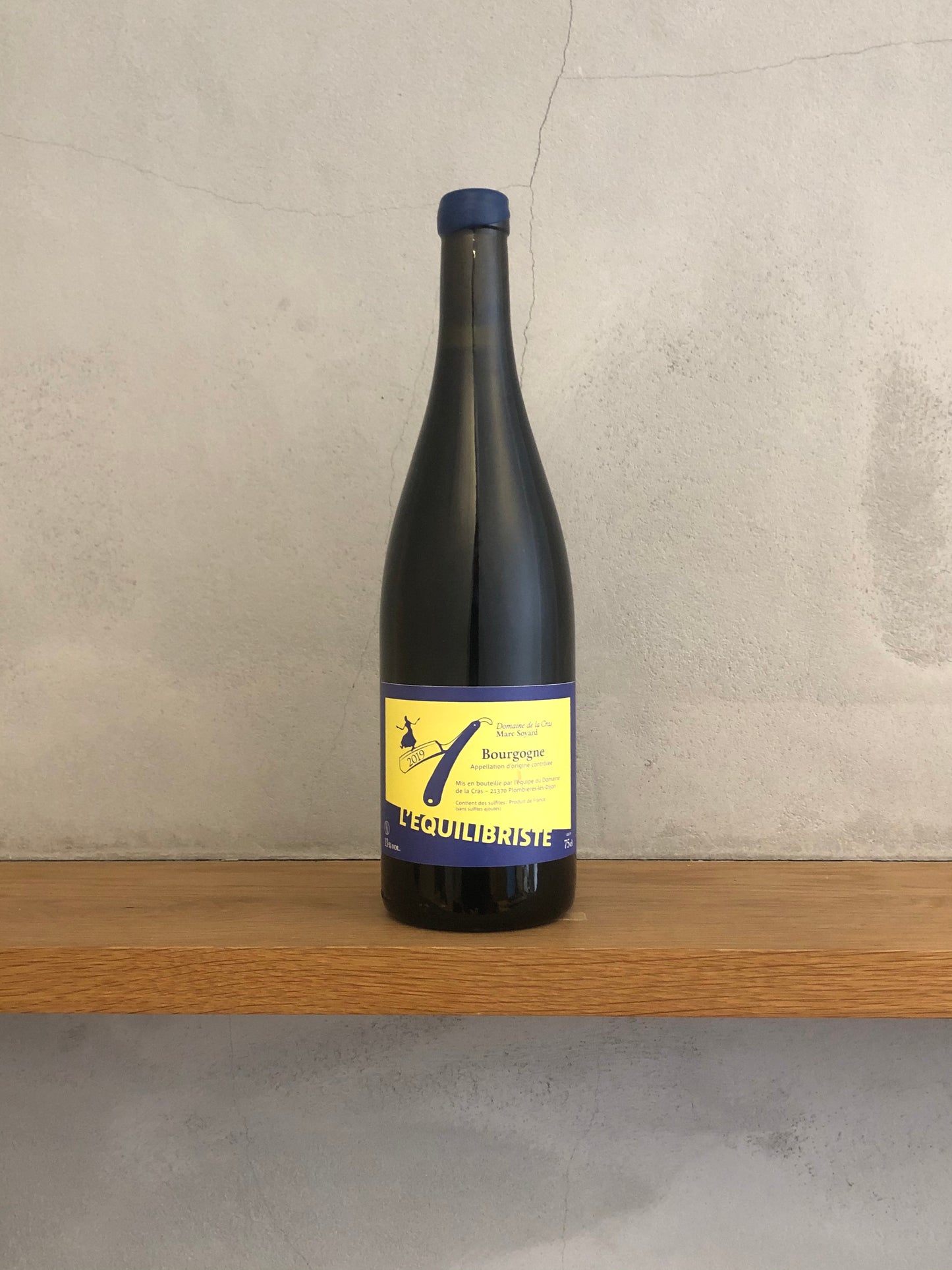 〇ブルゴーニュ ピノ・ノワール キュヴェ・レキリブリスト 2019 / ドメーヌ・ド・ラ・クラ