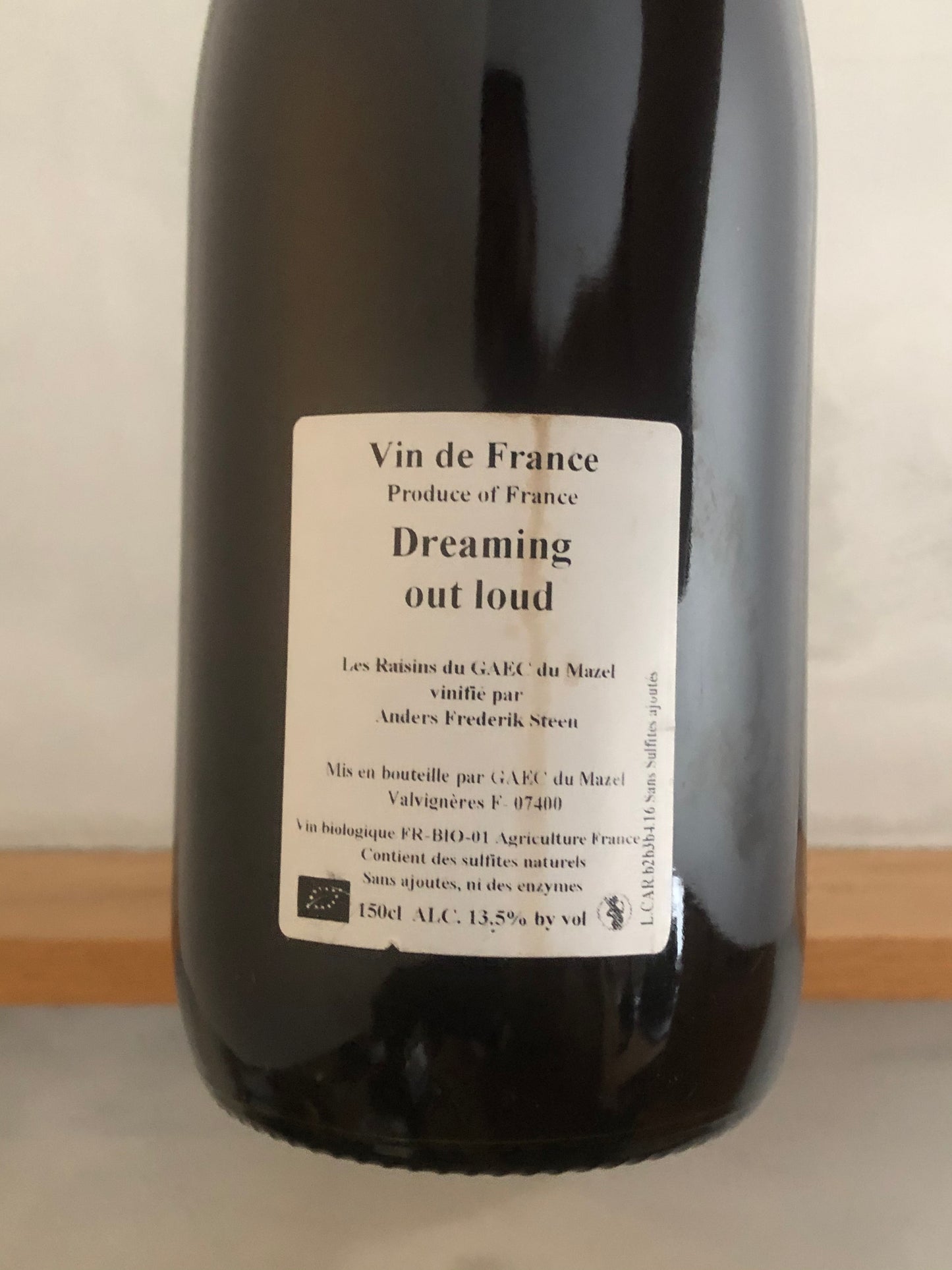 〇ドリーミング・アウト・ラウド マグナム2016 / アンダース・フレデリック・スティーン