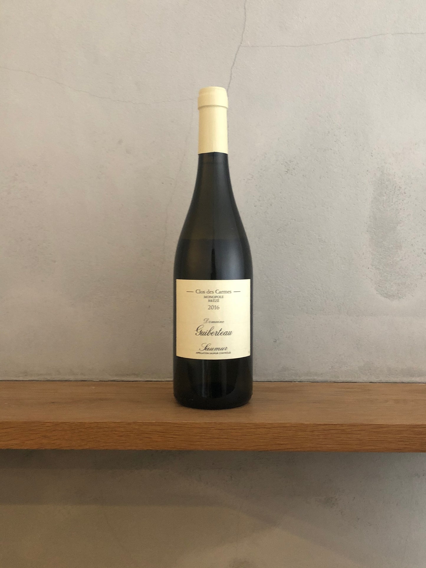 〇ソーミュール・ブラン ル・クロ・デ・カルム モノポール ブレゼ 2016 / ドメーヌ・ギベルトー