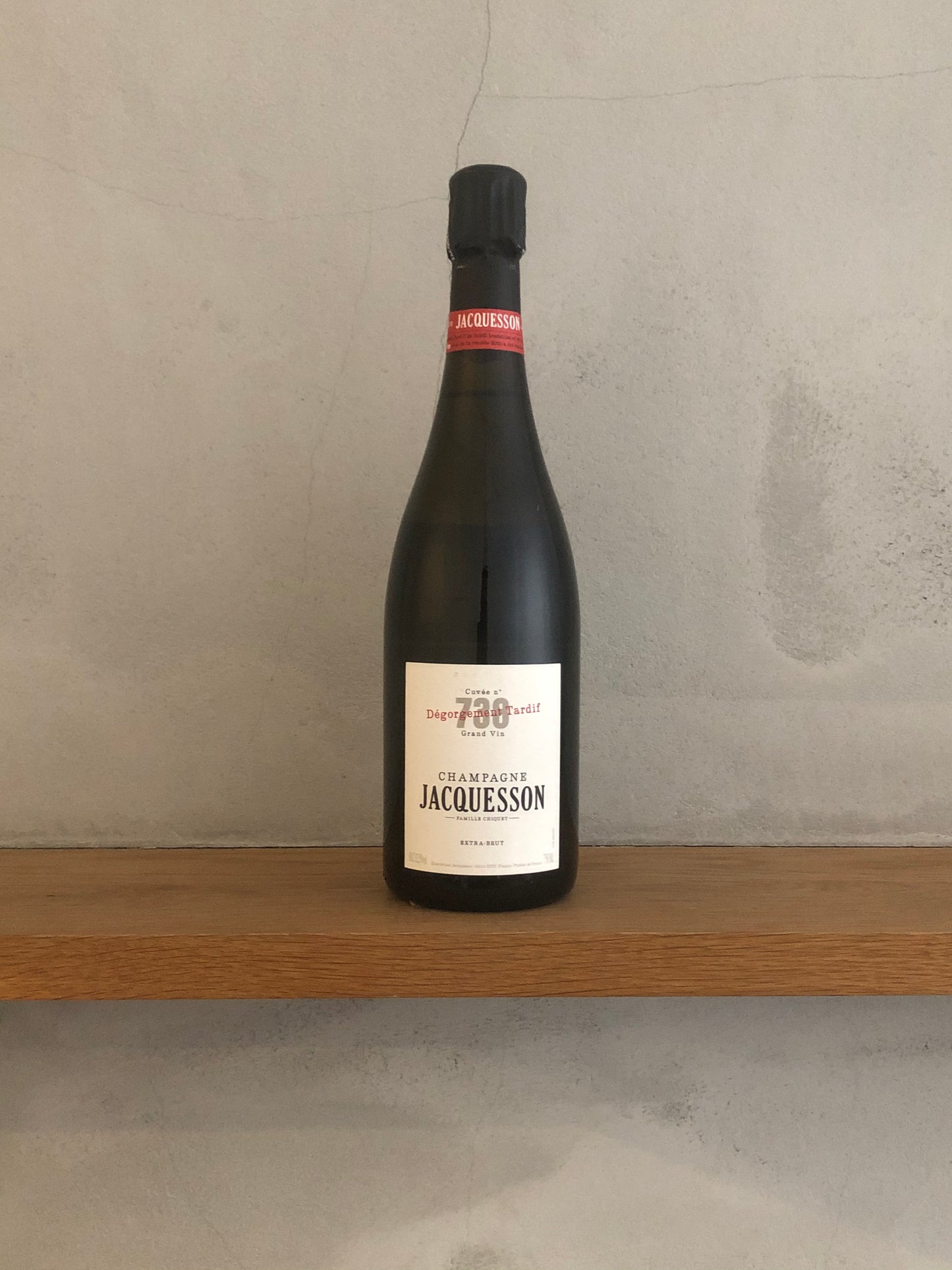 〇キュヴェ No.738 デゴルジュマン・タルディフ NV / ジャクソン