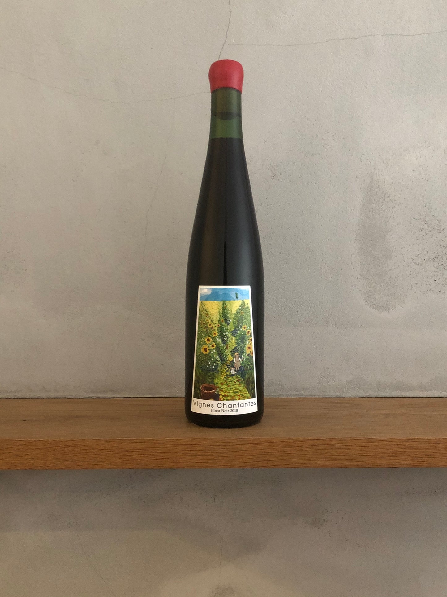 〇ヴィーニュ・シャンタント ピノ・ノワール 2018 / 宮本ヴィンヤード