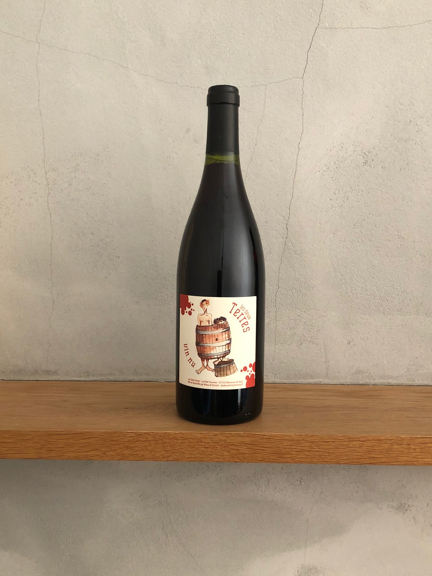 ヴァン・ニュ・ルージュ 2016 / ドメーヌ・レ・ドゥー・テール