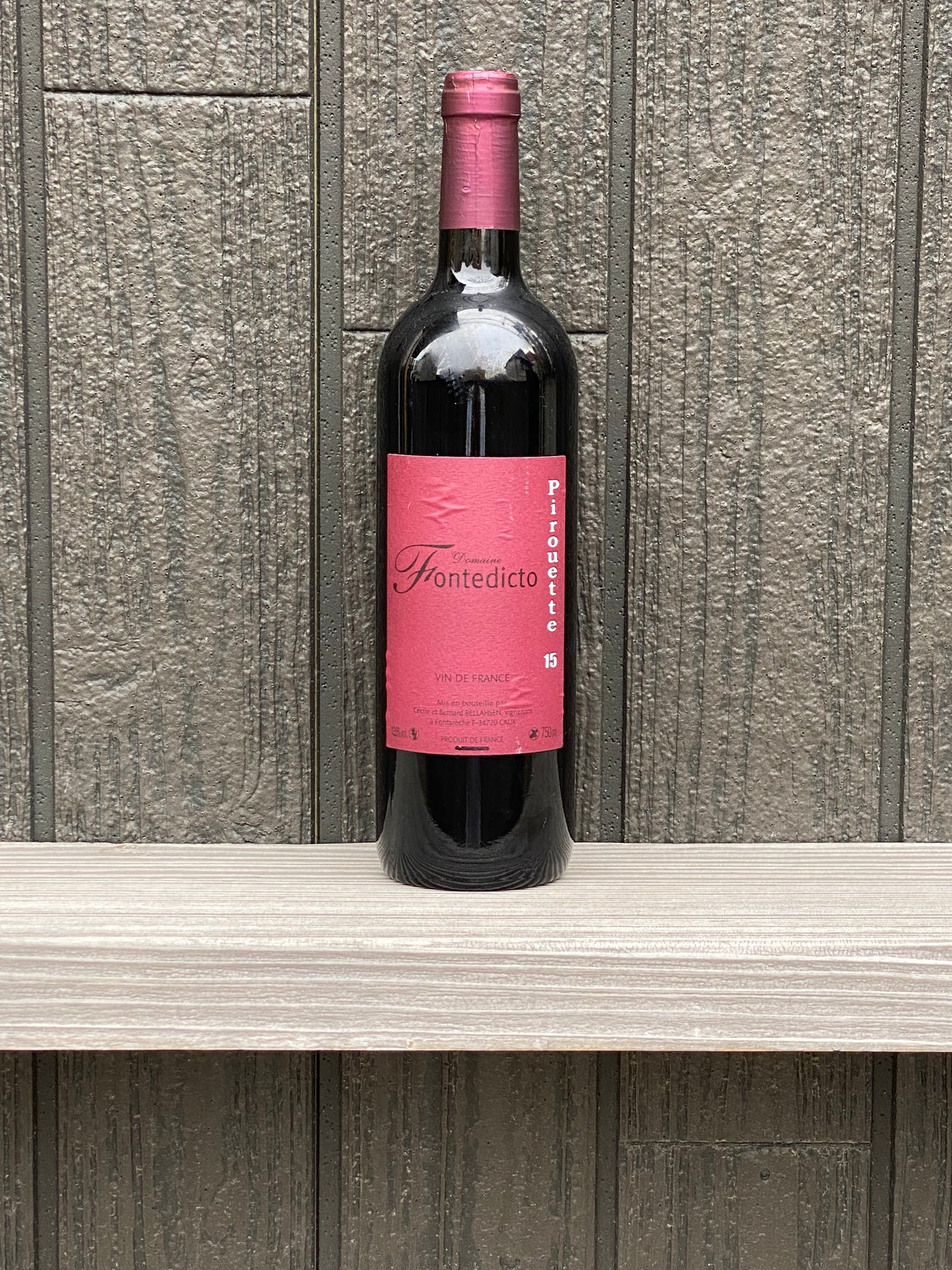 VdF ルージュ・ピルエット 2015 / フォンテディクト