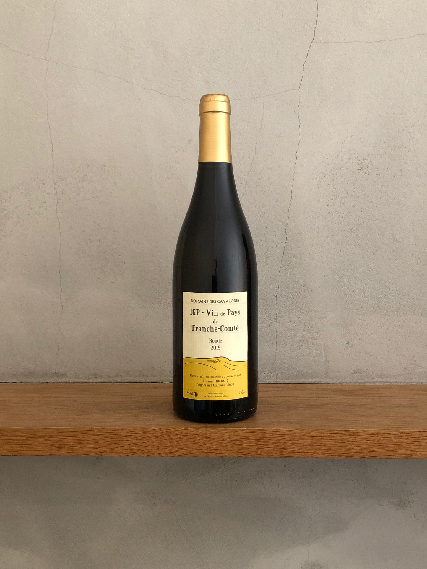 フランシュ・コンテ・ルージュ 2015 / ドメーヌ・デ・キャヴァロド