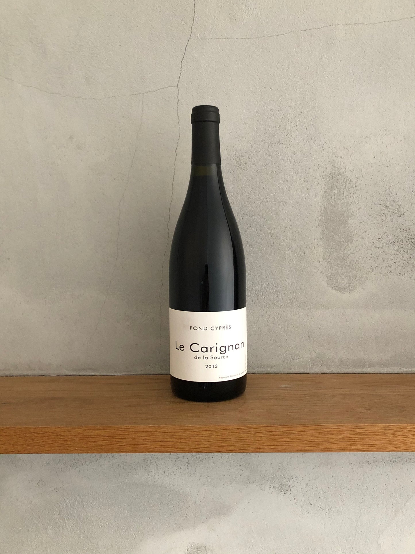 カリニャン ド・ラ・ソース 2013 / ドメーヌ・フォン・シプレ