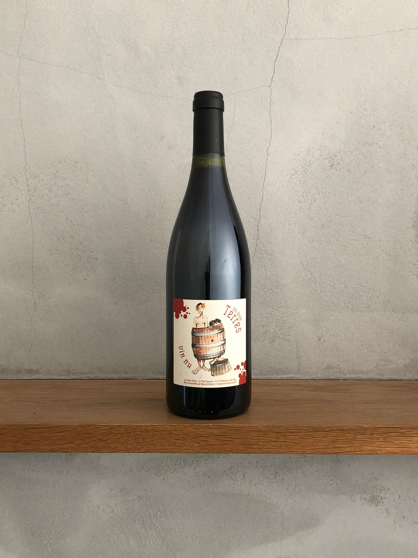 ヴァン・ニュ・ルージュ 2018 / ドメーヌ・レ・ドゥー・テール