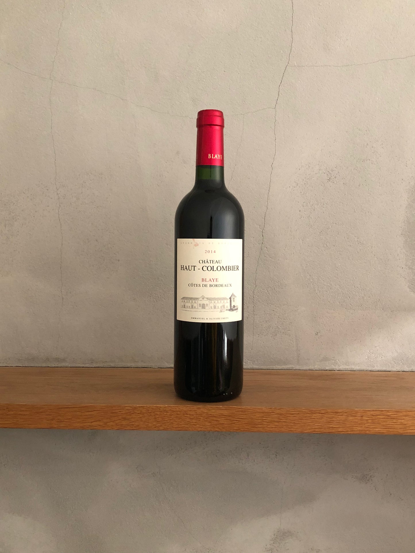 シャトー･オー･コロンビエ･ルージュ 2014 / ドメーヌ・デュ・コロンビエ
