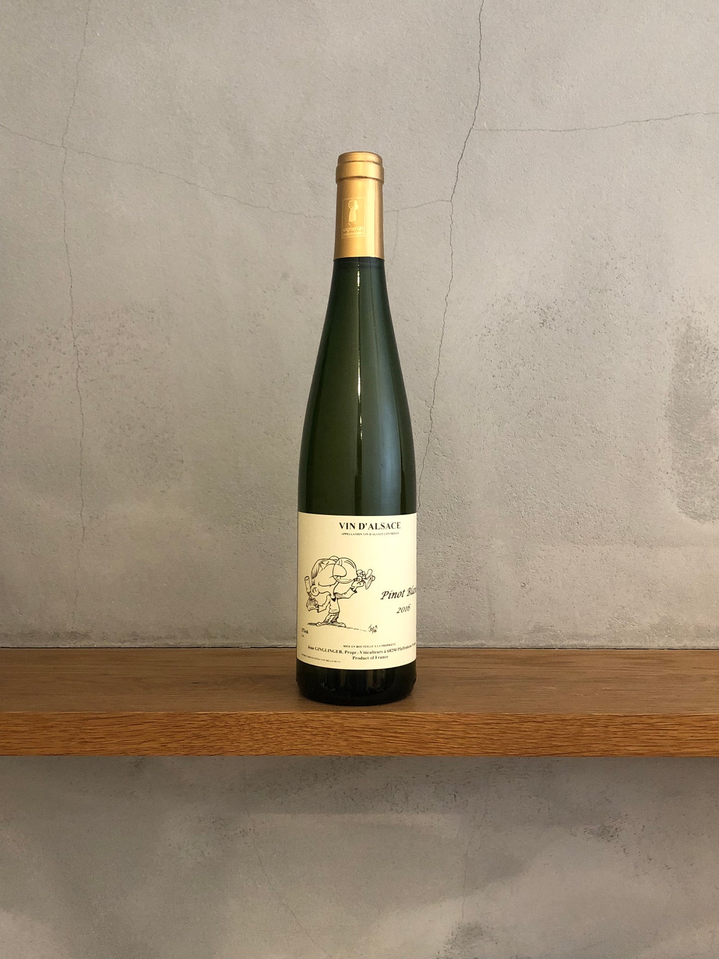 ピノ・ブラン 2016 / ドメーヌ・ガングランジェ