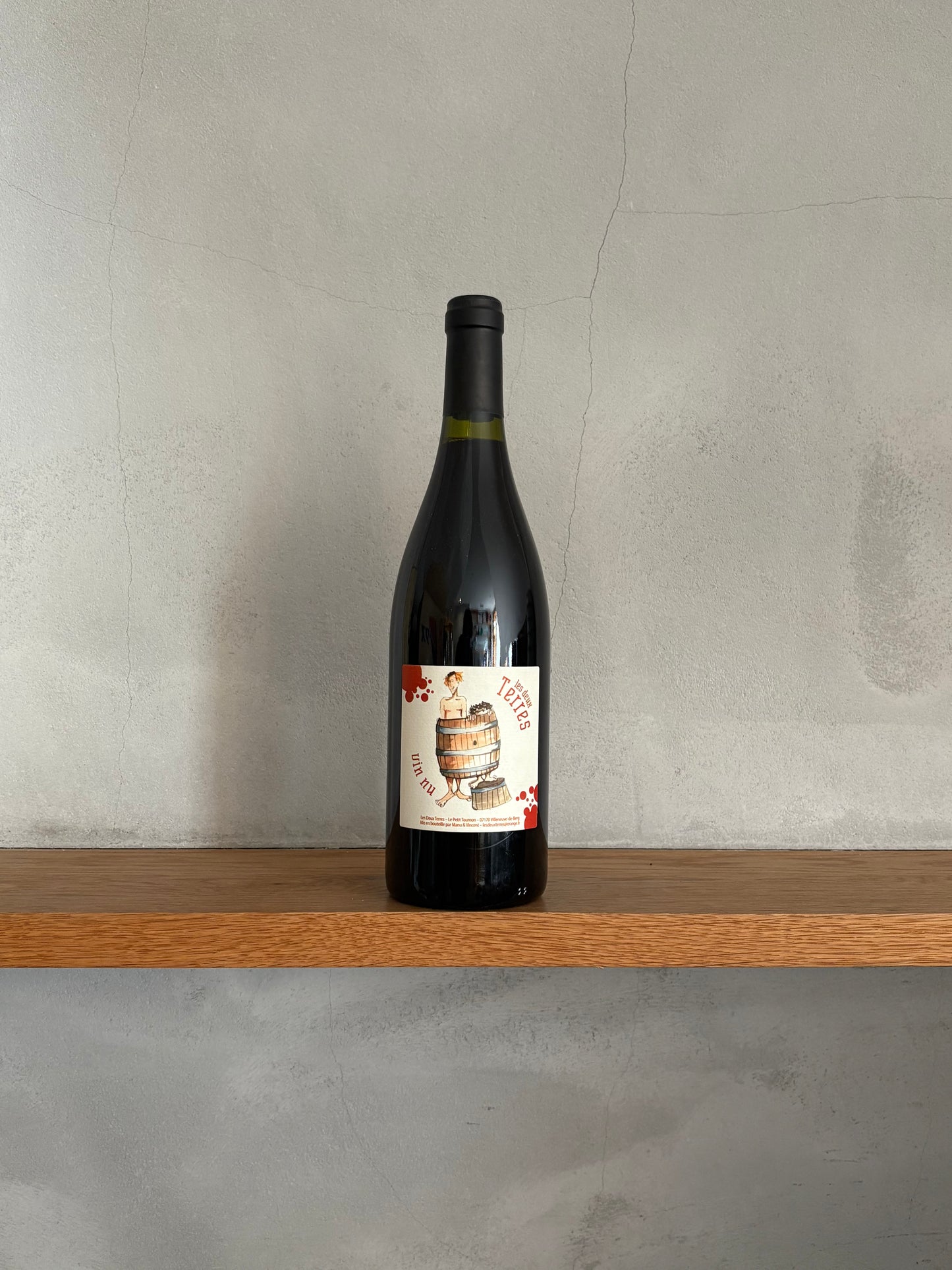 VdF ヴァン・ニュ・ルージュ 2021 /ドメーヌ・レ・ドゥー・テール