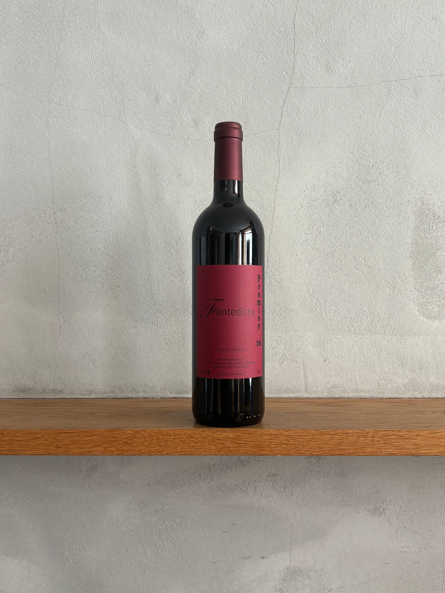 VdF ルージュ・プロミス 2020 / フォンテディクト