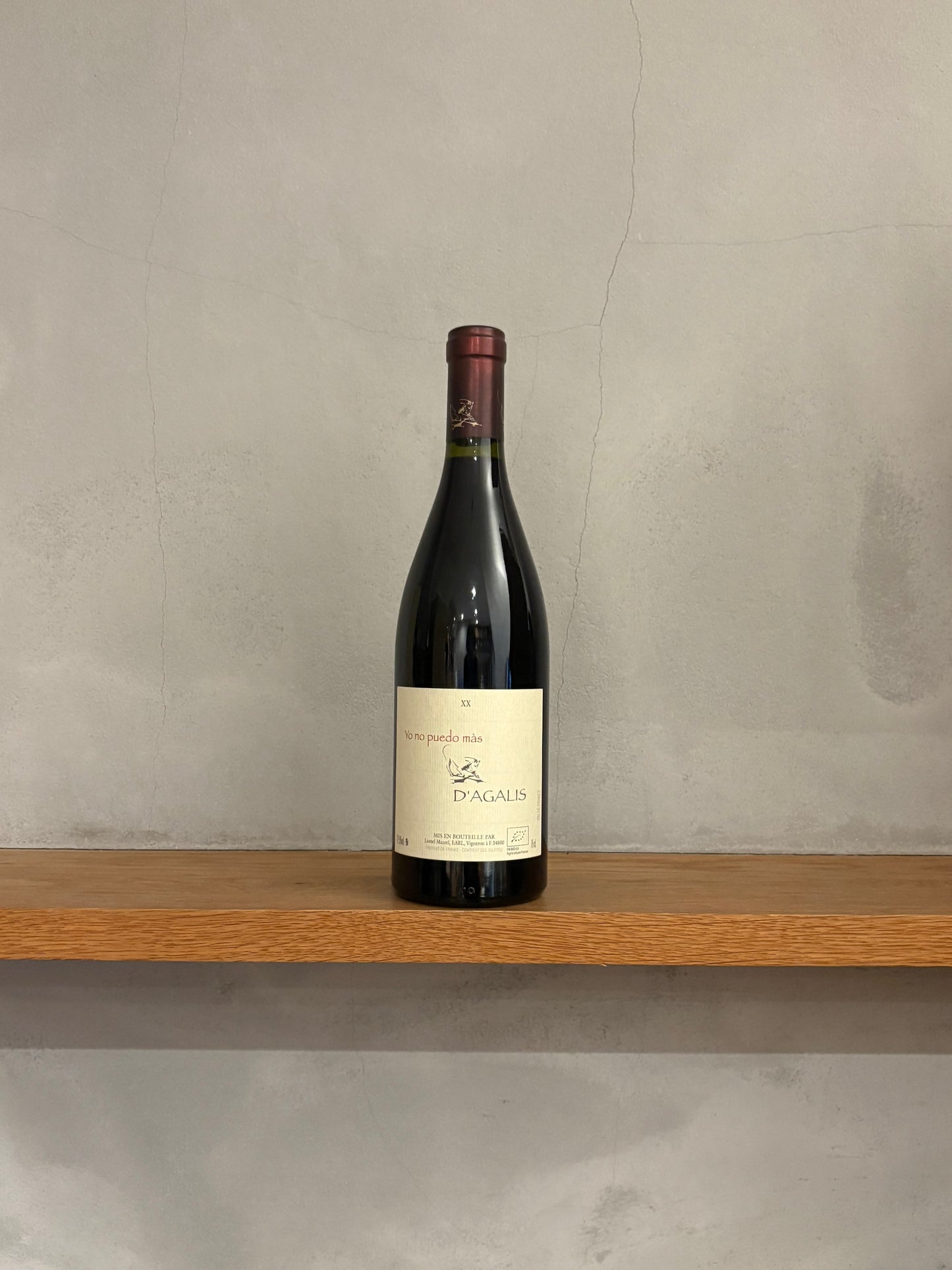 キュヴェ・ヨ・ノ・プエド・マス 2020 / ル・マス・ダガリ