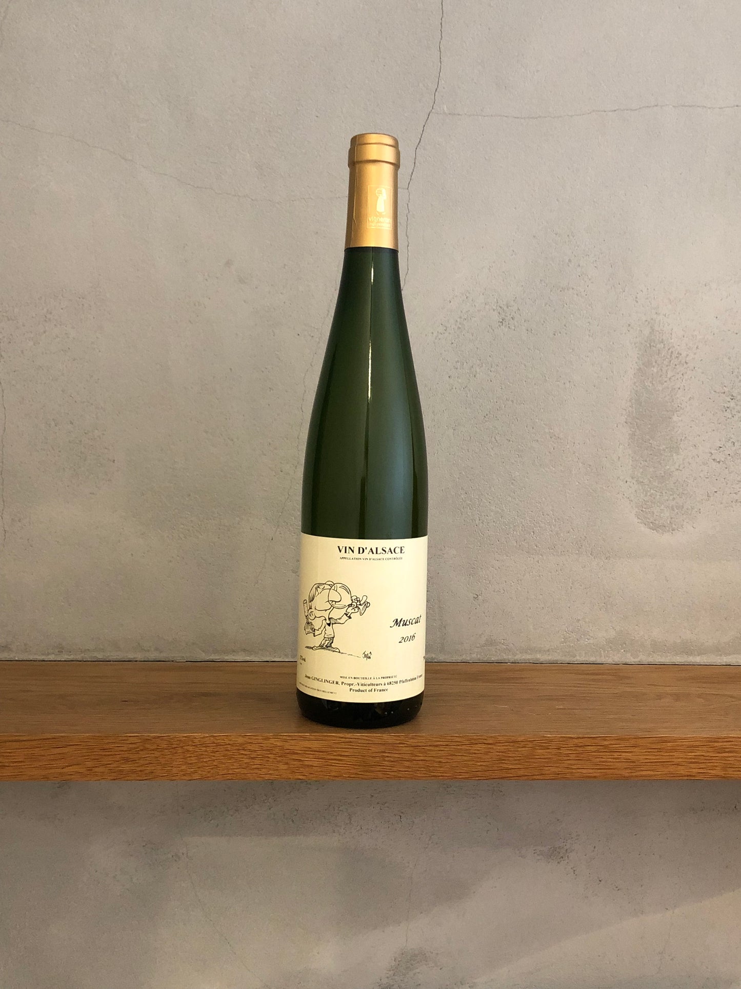 アルザス ミュスカ  2016 / ドメーヌ・ガングランジェ