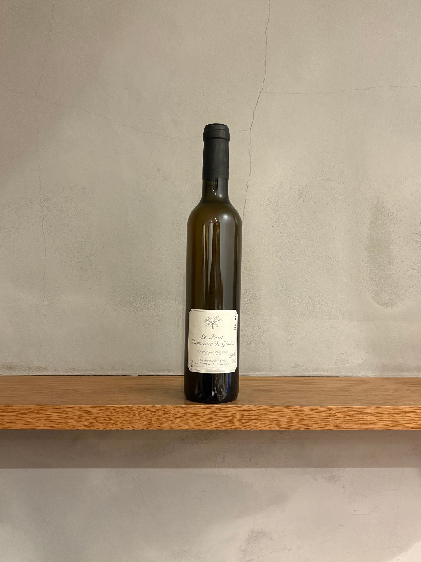 ミュスカ・ドゥ・ヴァン・ドゥ・ナチュレル 2018 / ル・プティ・ドメーヌ・ド・ジミオ