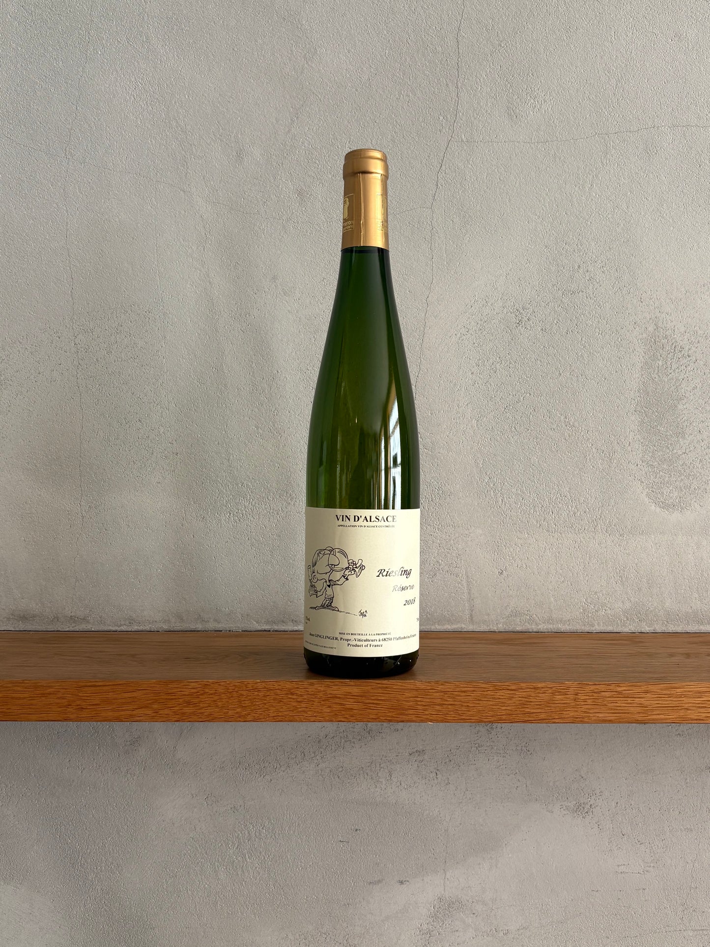 リースリング レゼルヴ 2018 / ドメーヌ・ガングランジェ