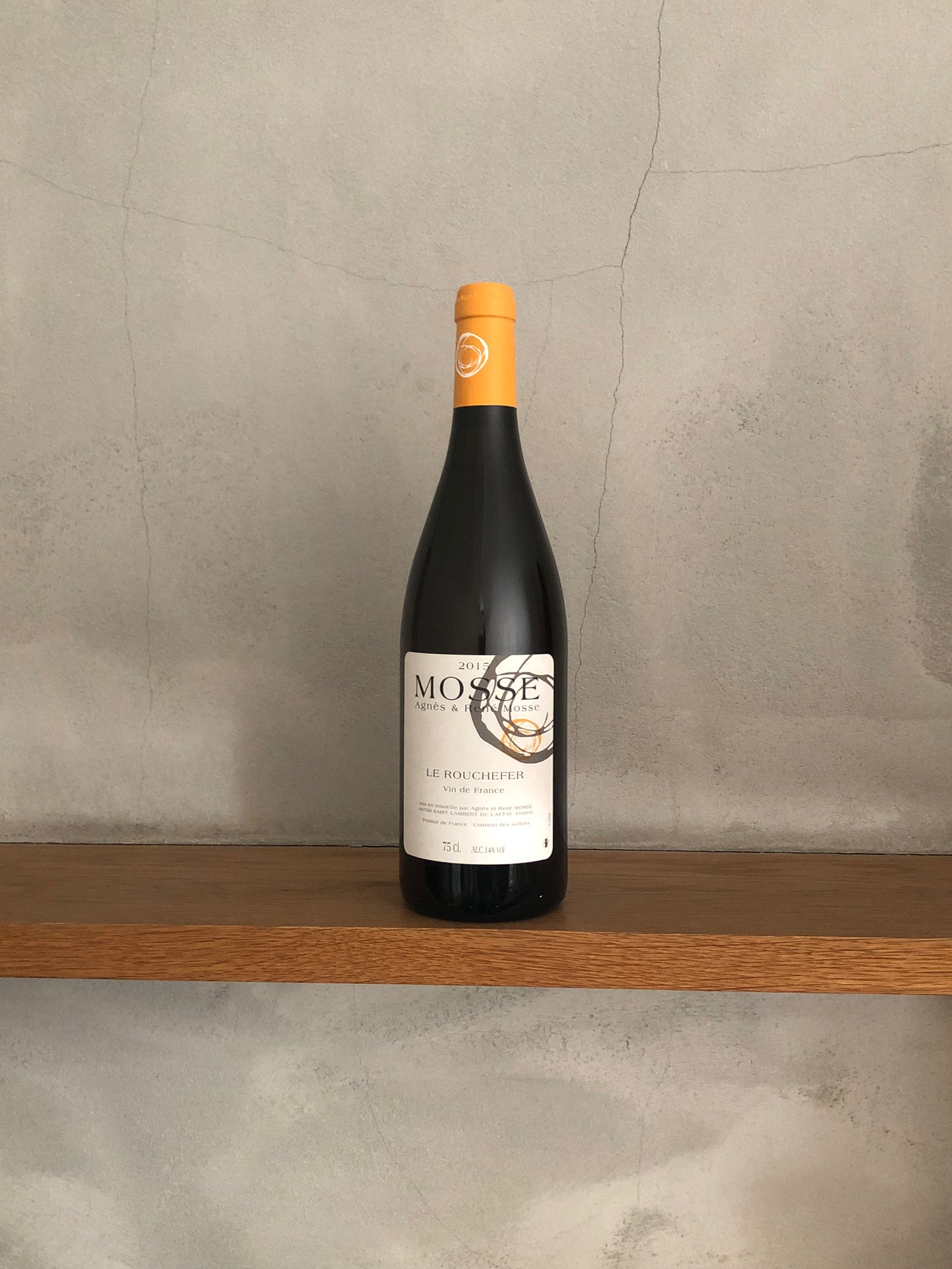 VdFブラン ル・ルシュフェール 2015

/ ドメーヌ・モス