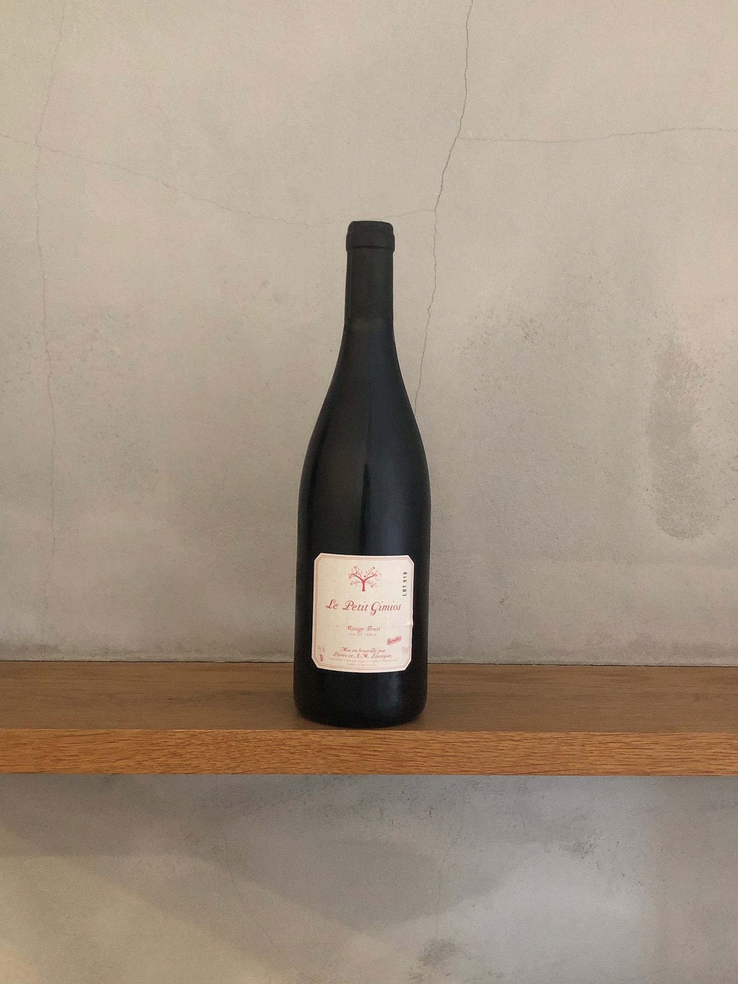 ルージュ・フリュイ 2019 / ル・プティ・ドメーヌ・ド・ジミオ