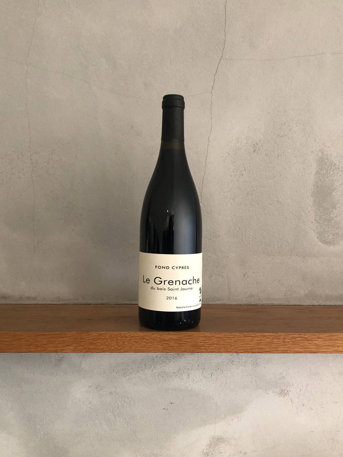 グルナッシュ デュ・ボワ・サンジョーム 2016 / ドメーヌ・フォン・シプレ