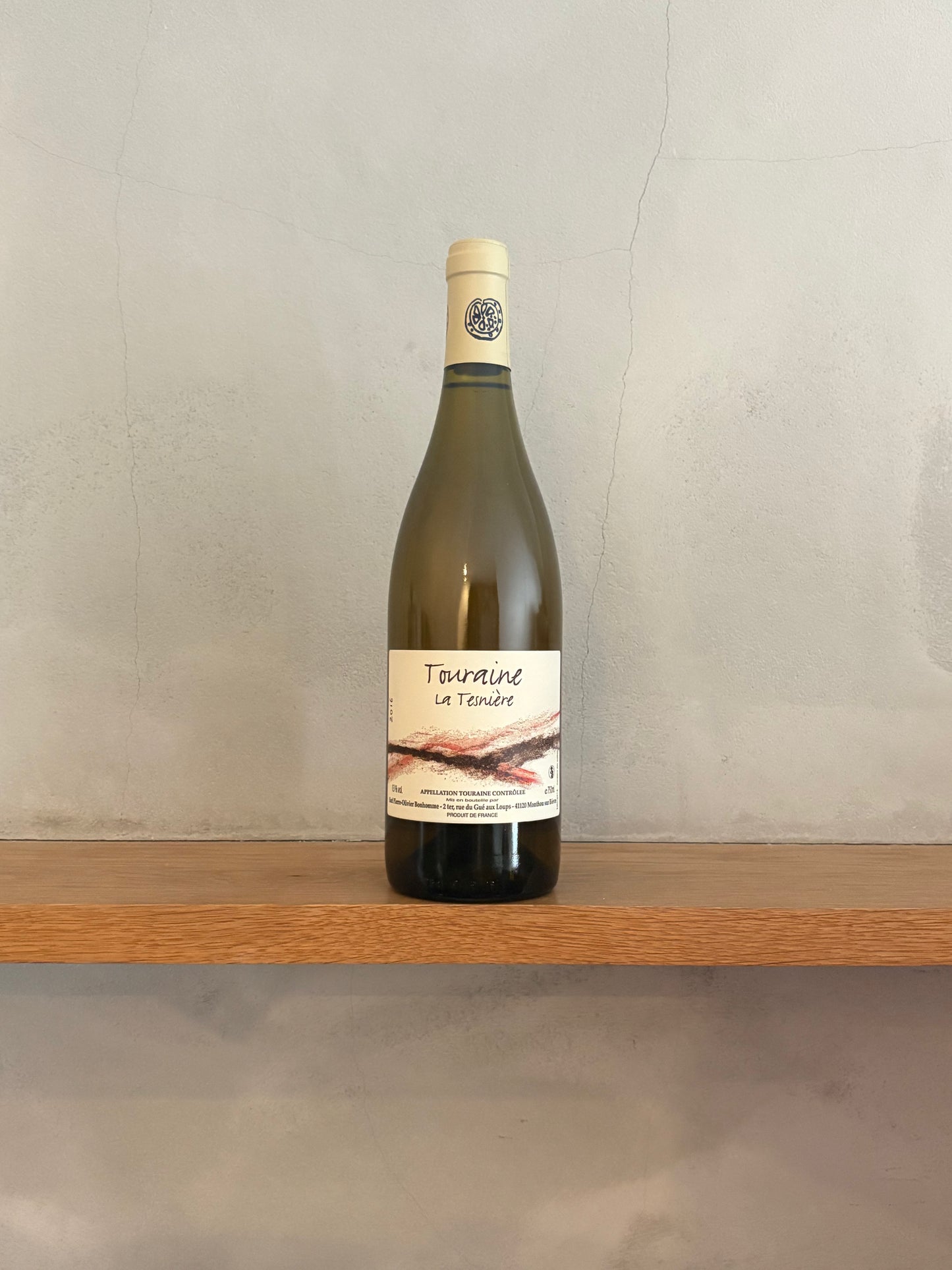 トゥーレーヌ ブラン ラ・テニエール 2016 / ピエール＝オリヴィエ・ボノーム