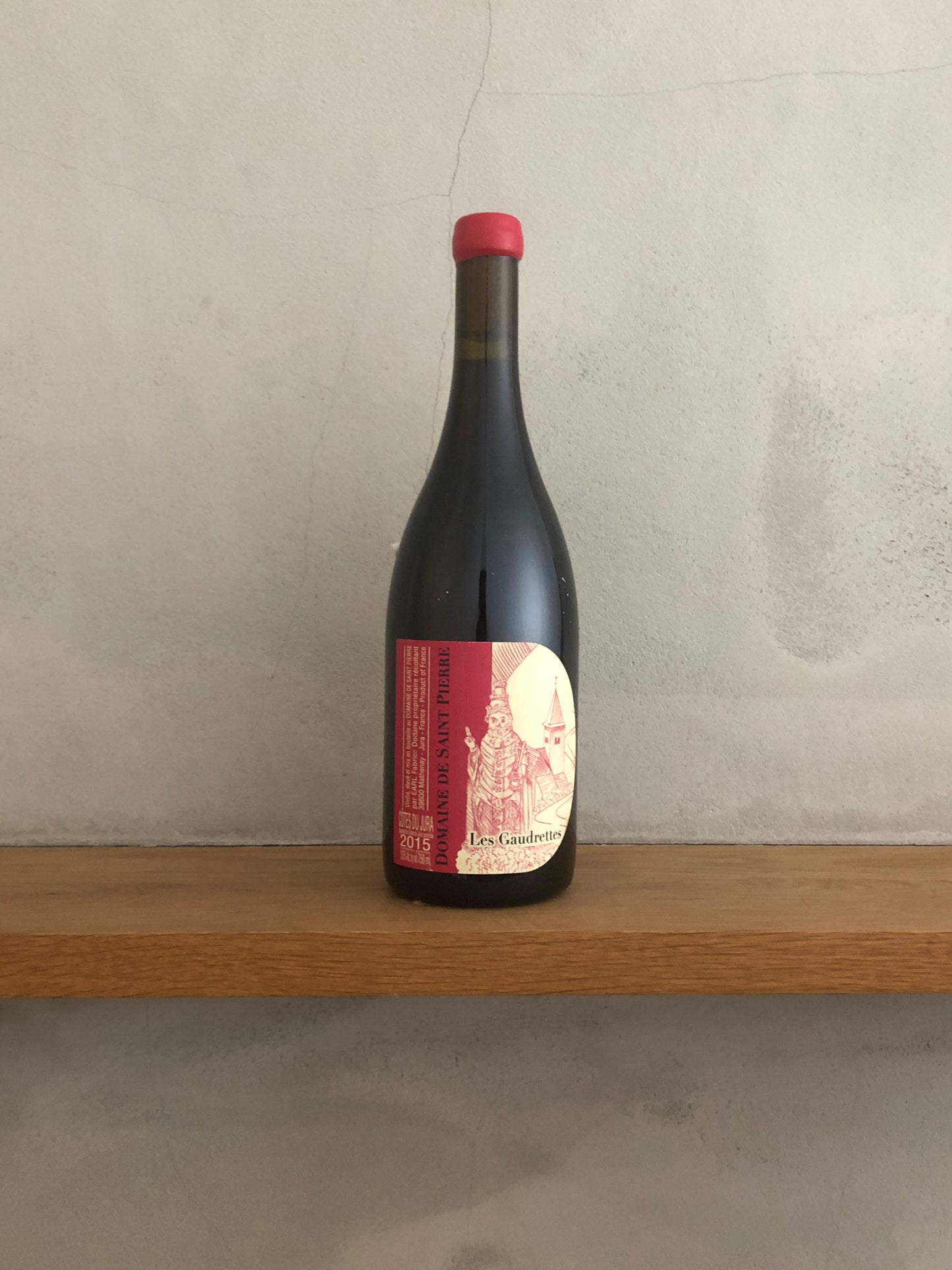 〇コート・デュ・ジュラ・ルージュ・レ・ゴードレット 2015 / サン・ピエール