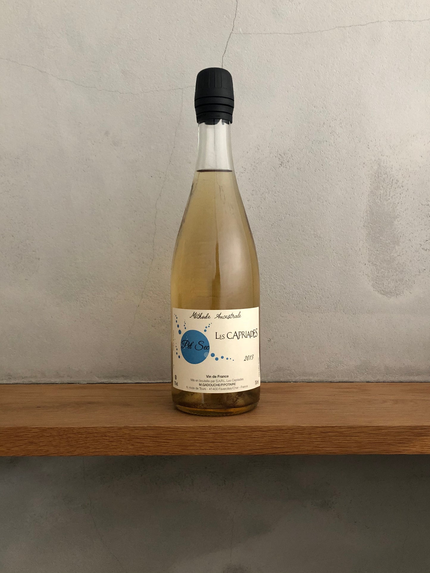 〇メトード・アンセストラル・ナチュレル・ペット・セック2013 / ドメーヌ・レ・カプリアード