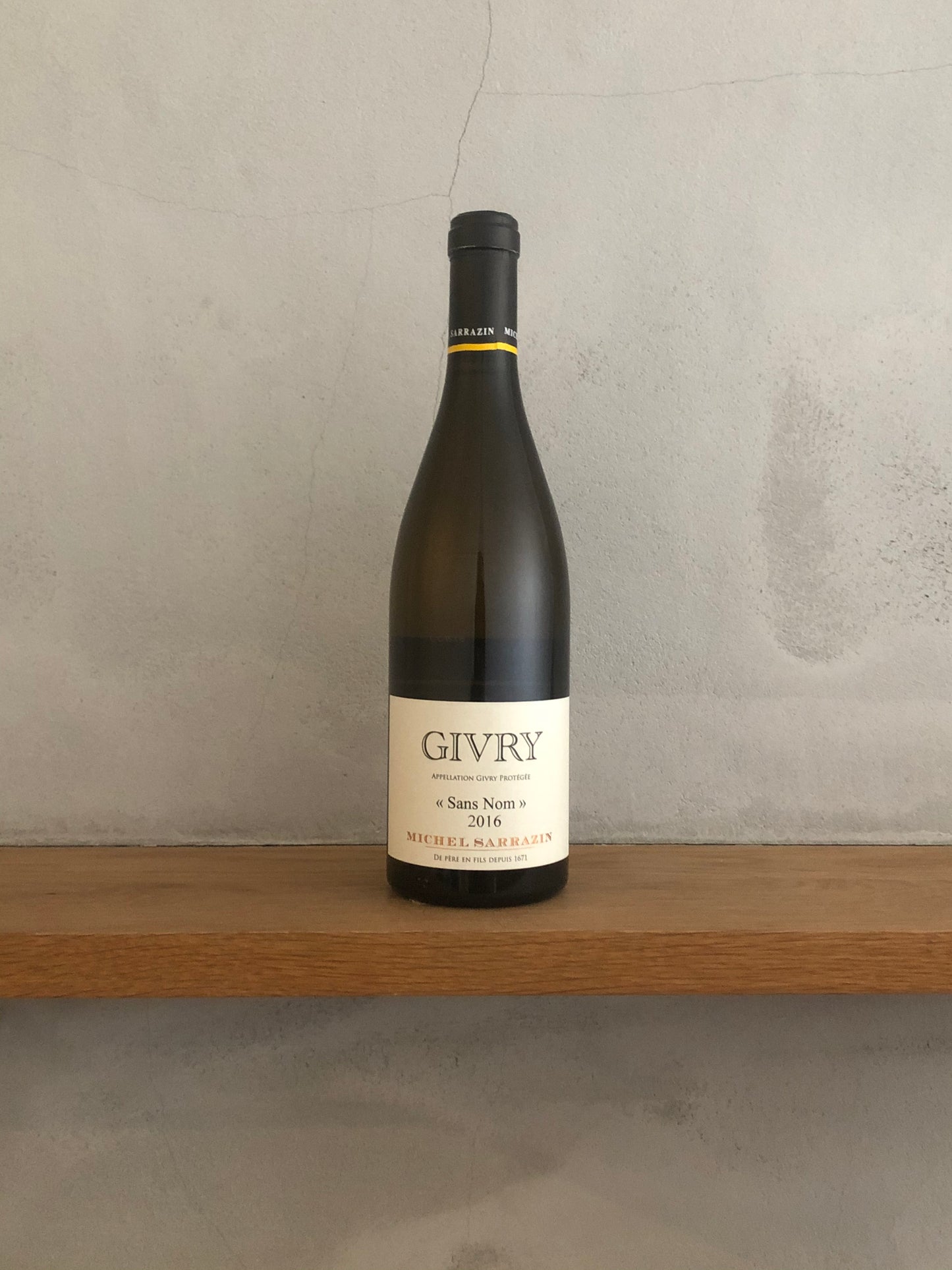 〇ジヴリー・ブラン・ソン・ノン2016 / ドメーヌ・ミッシェル・サラザン