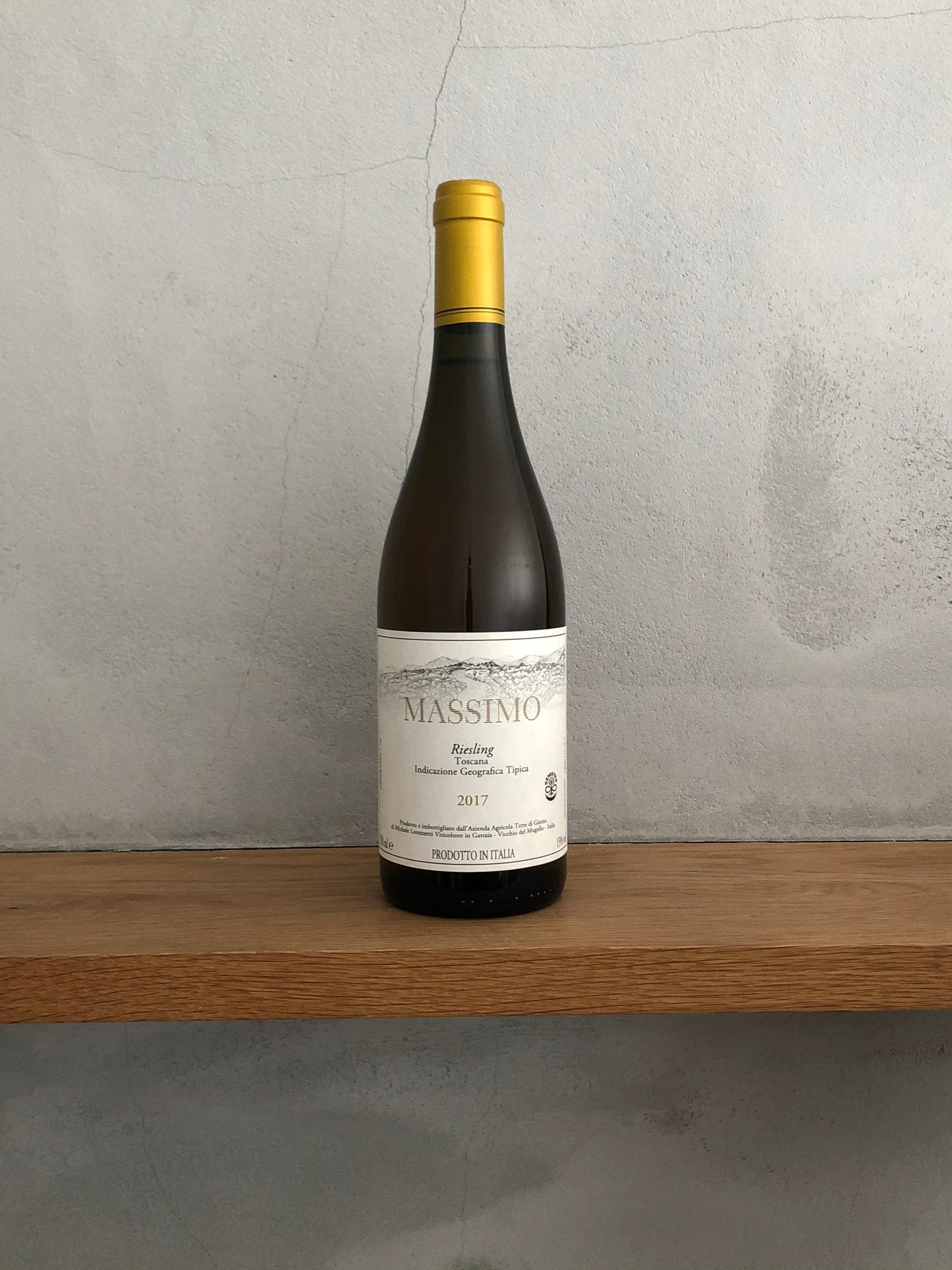 〇マッシモ リースリング2017/ ミケーレ・ロレンツェッティ