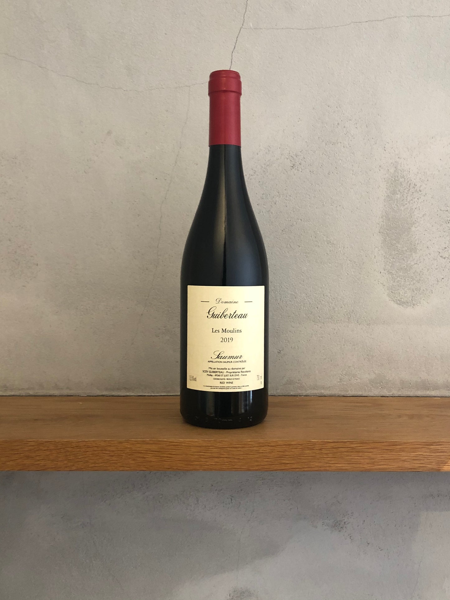 〇ソーミュール・ルージュ レ・ムーラン 2019 / ドメーヌ・ギベルトー