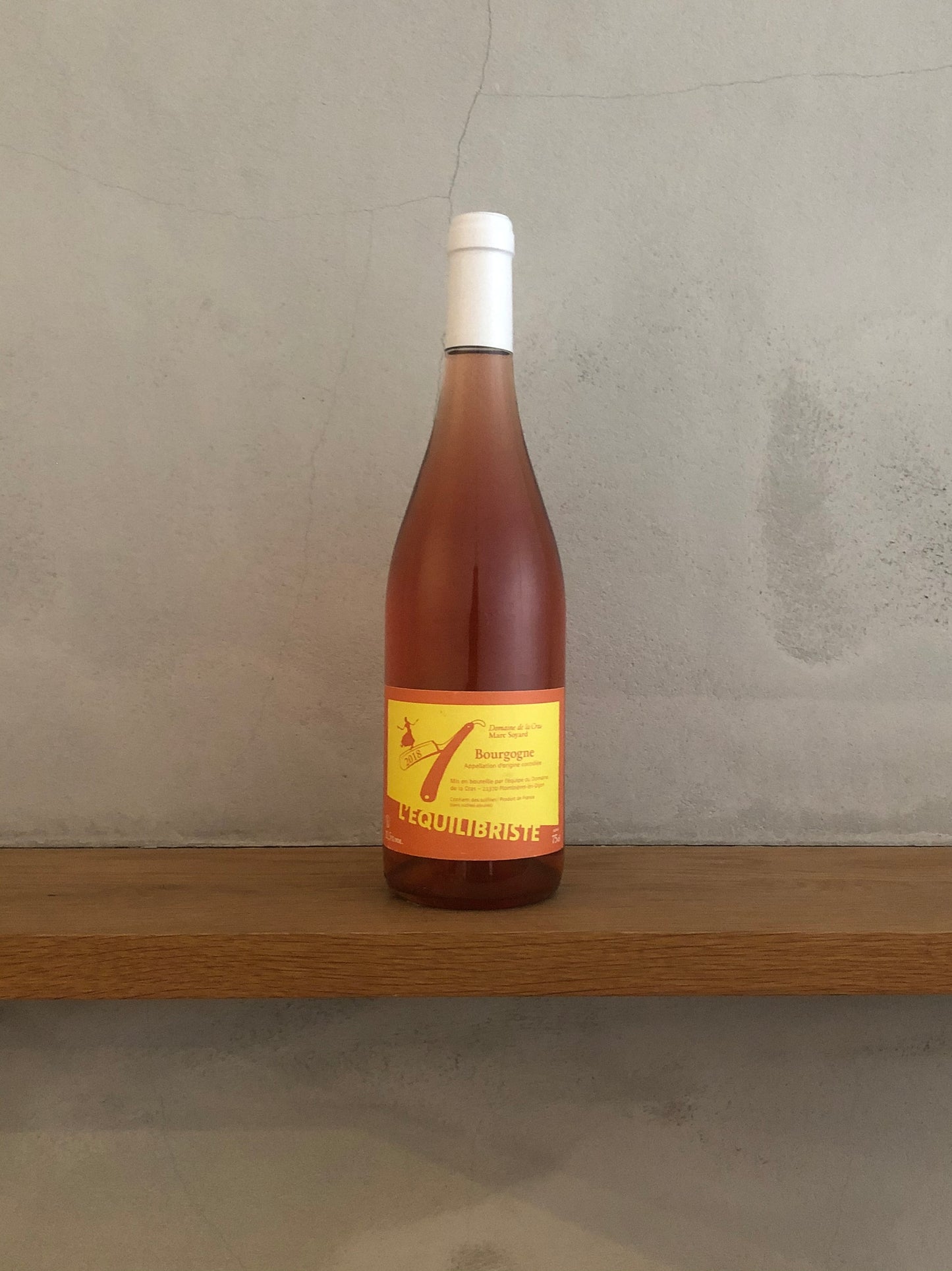 〇ブルゴーニュ ロゼ キュヴェ・レキリブリスト 2018 / ドメーヌ・ド・ラ・クラ