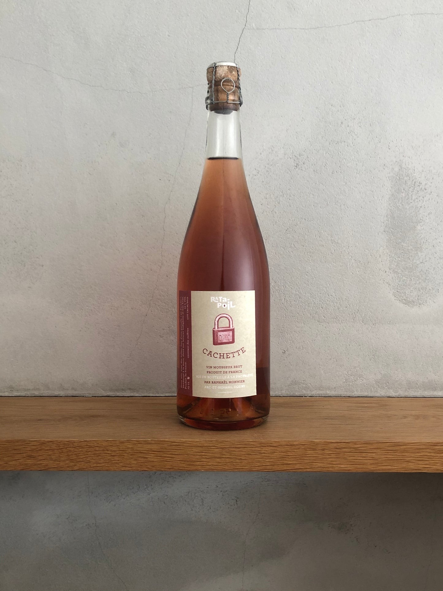 VdFロゼ・ペティアン・カシェット2011 / ラタ・ポワル