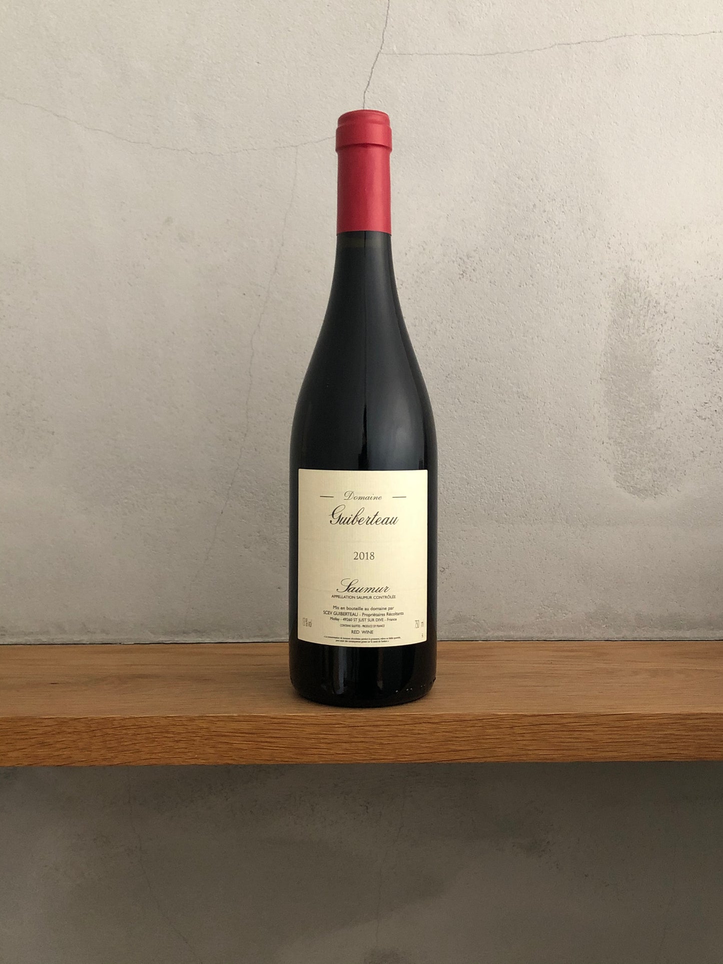 〇ソーミュール・ルージュ ドメーヌ 2018 / ドメーヌ・ギベルトー